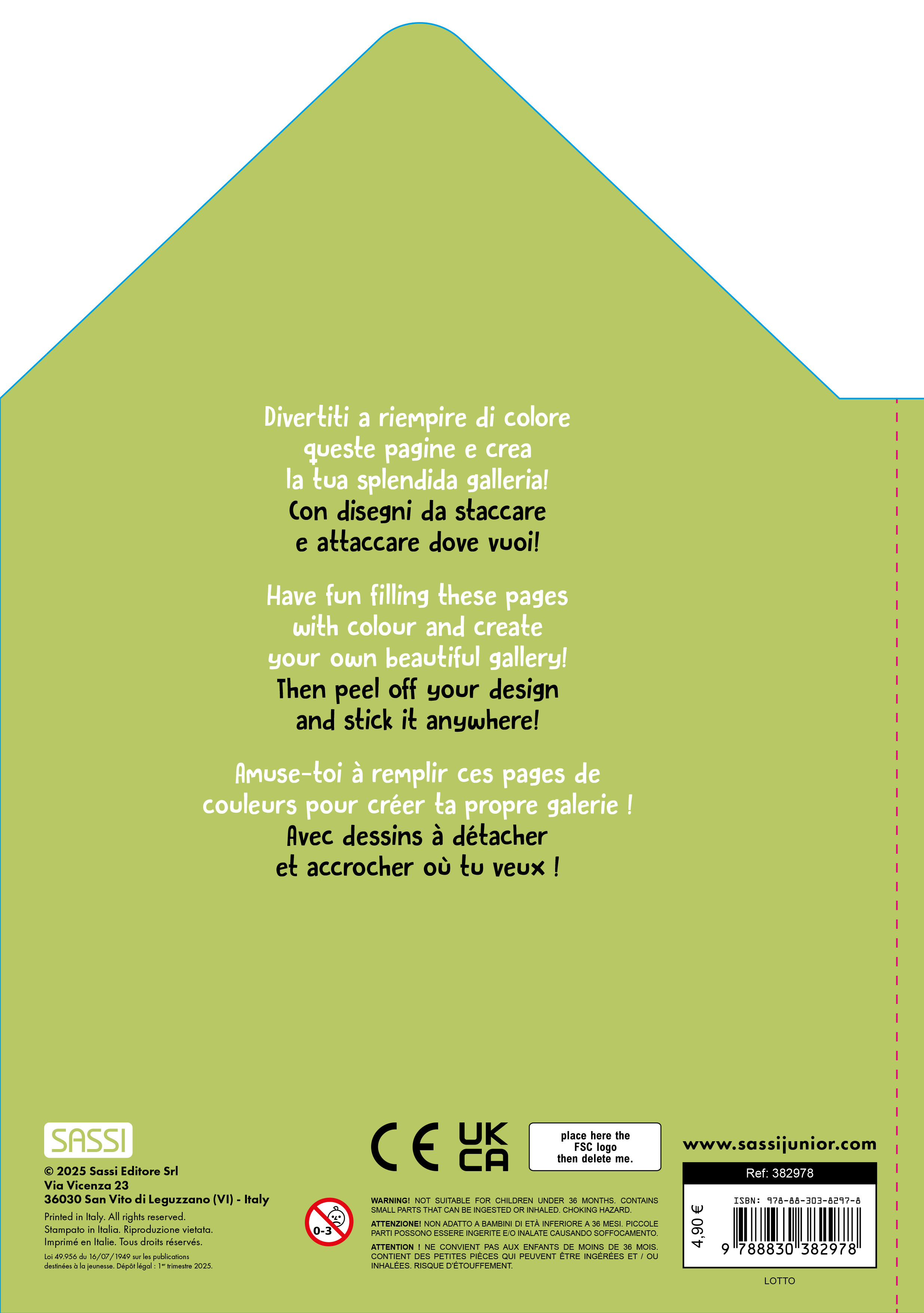 Colouring books - Les animaux de compagnie - Giulia Meneguzzo - SASSI