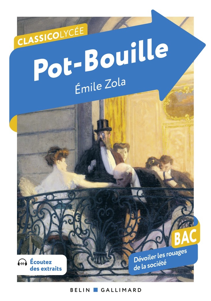 Pot-Bouille (BAC 2027) - Émile Zola, Trahand Anaïs,  Anaïs Trahand - BELIN GALLIMARD