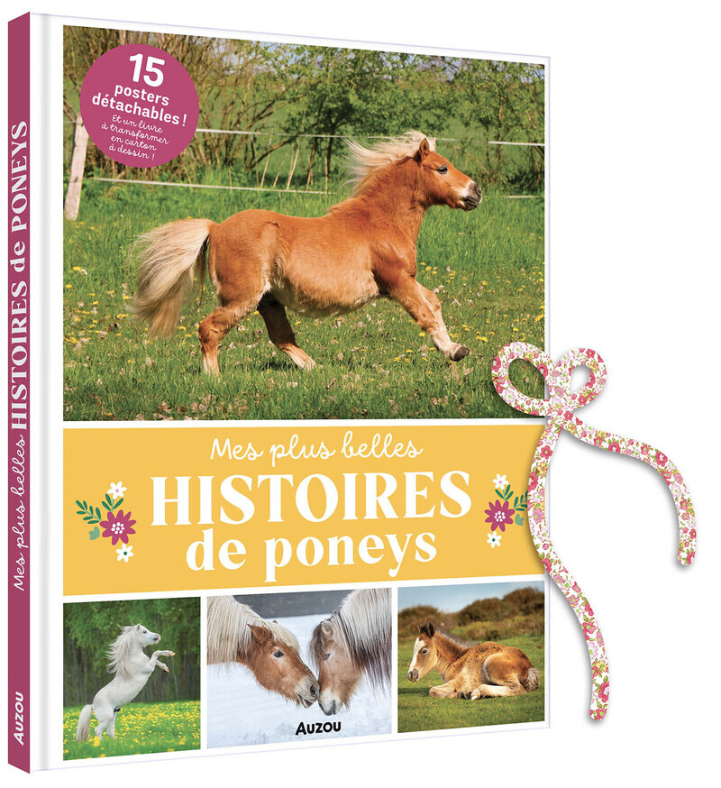 Mes plus belles histoires de poneys - Christelle Huet-Gomez - AUZOU