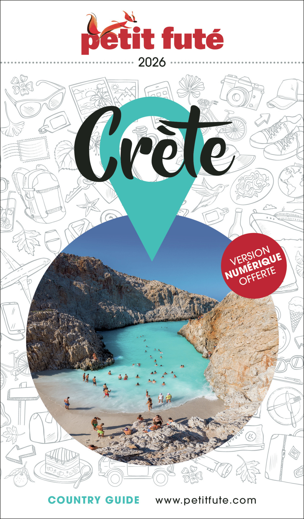Guide Crète 2026 Petit Futé -  Auzias d. / labourdette j. & alter, Dominique Auzias, Jean-Paul Labourdette - PETIT FUTE