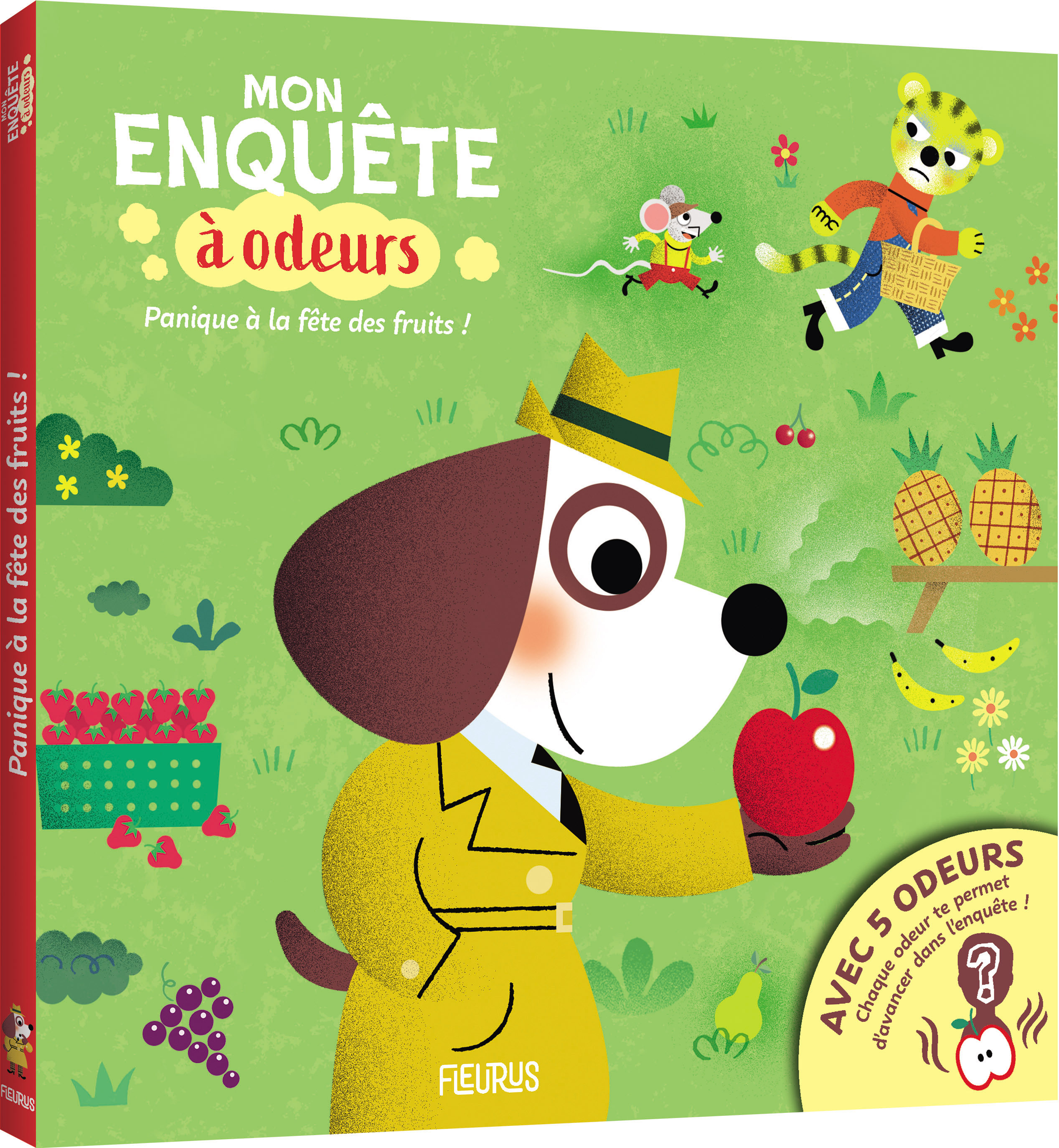 Inspecteur Snif - Panique à la fête des fruits ! - Camille Masson - FLEURUS