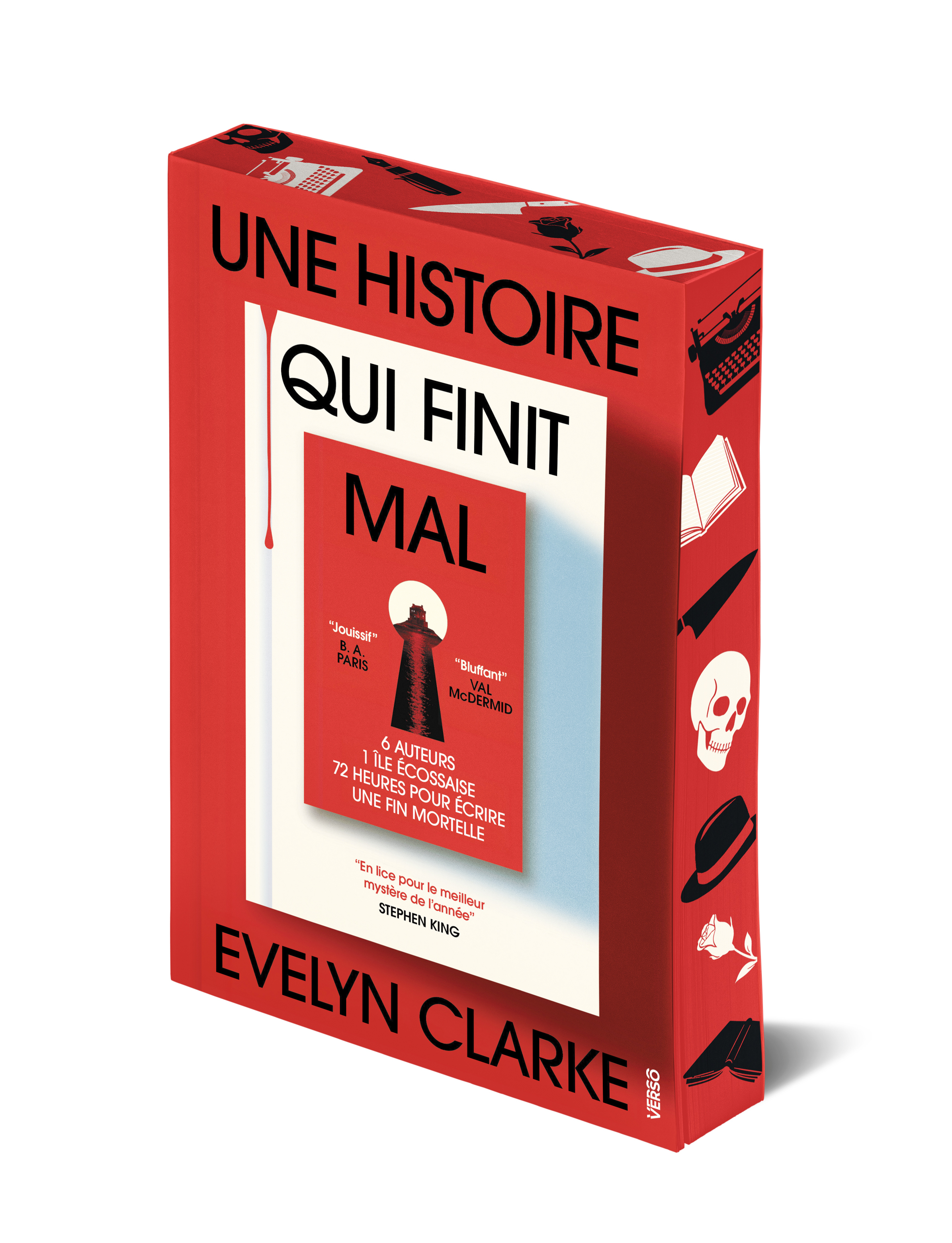 Une histoire qui finit mal - Le thriller machiavélique de V. E. Schwab et Cat Clarke - Evelyn Clarke - VERSO