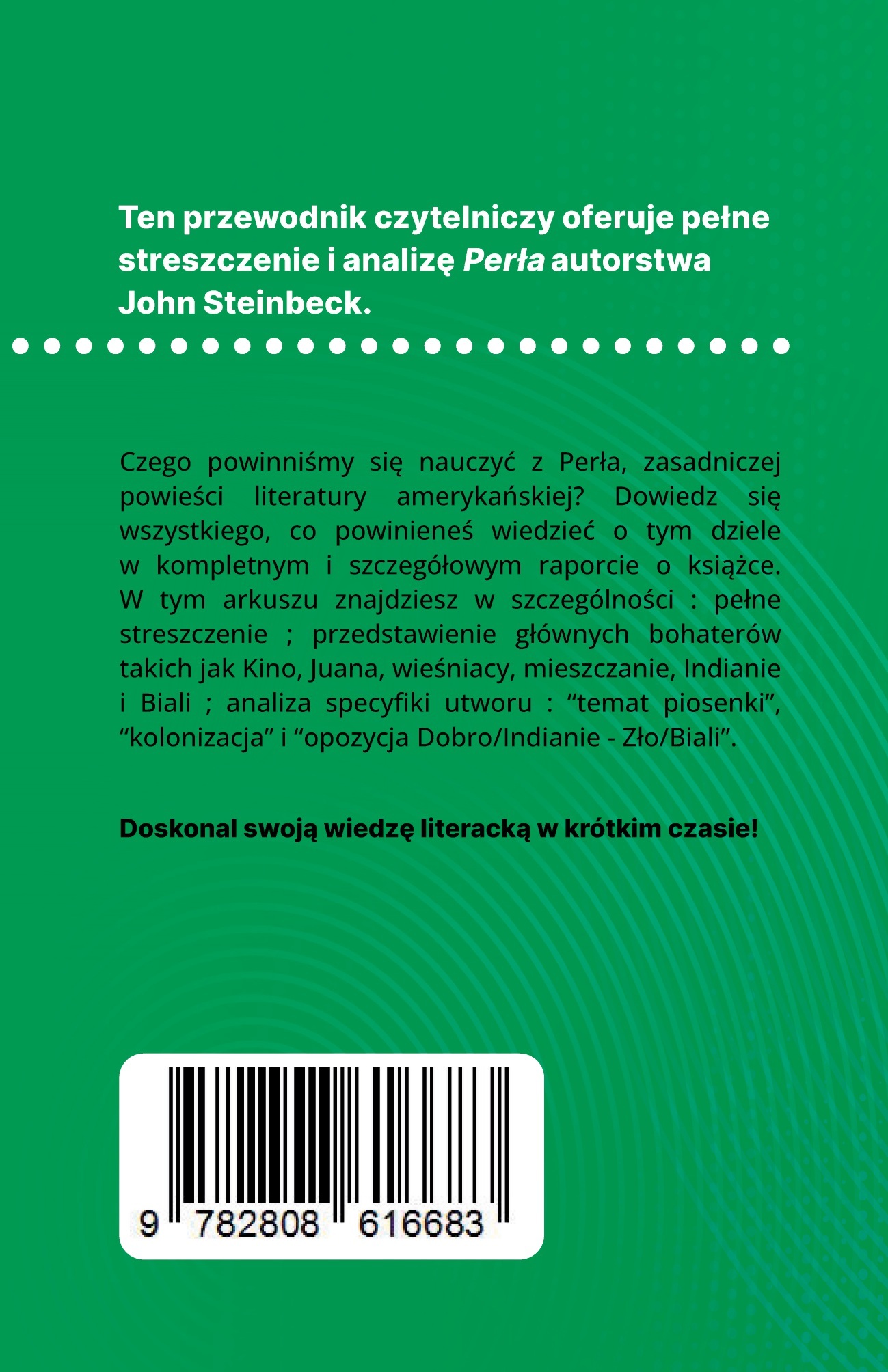 Perła książka John Steinbeck (Analiza książki) -  Annabelle Falmagne - MUSTREAD