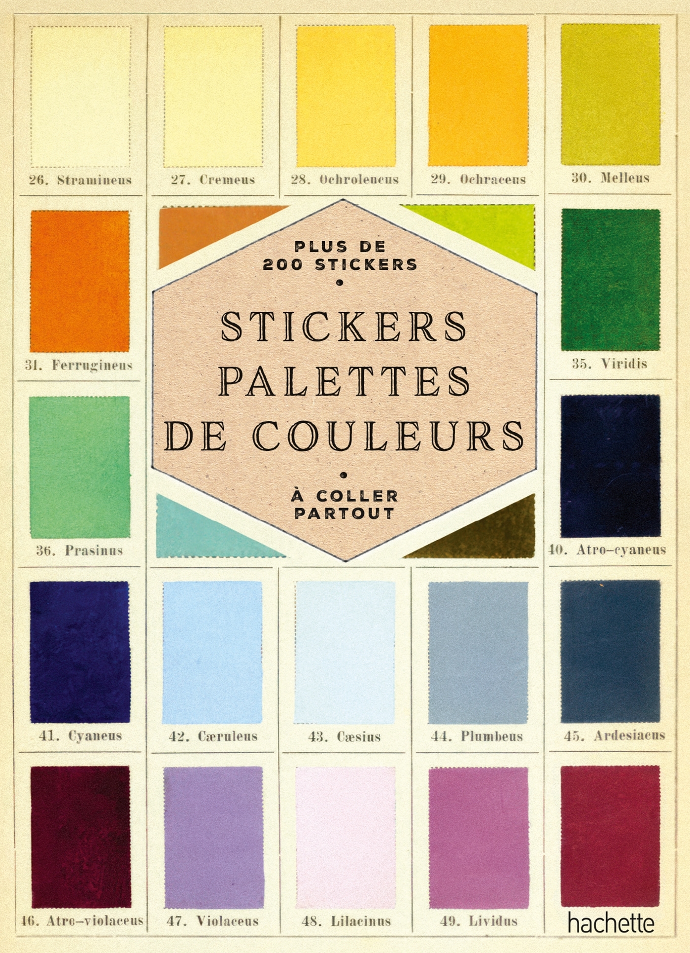Stickers Palettes de couleurs -   - HACHETTE PRAT