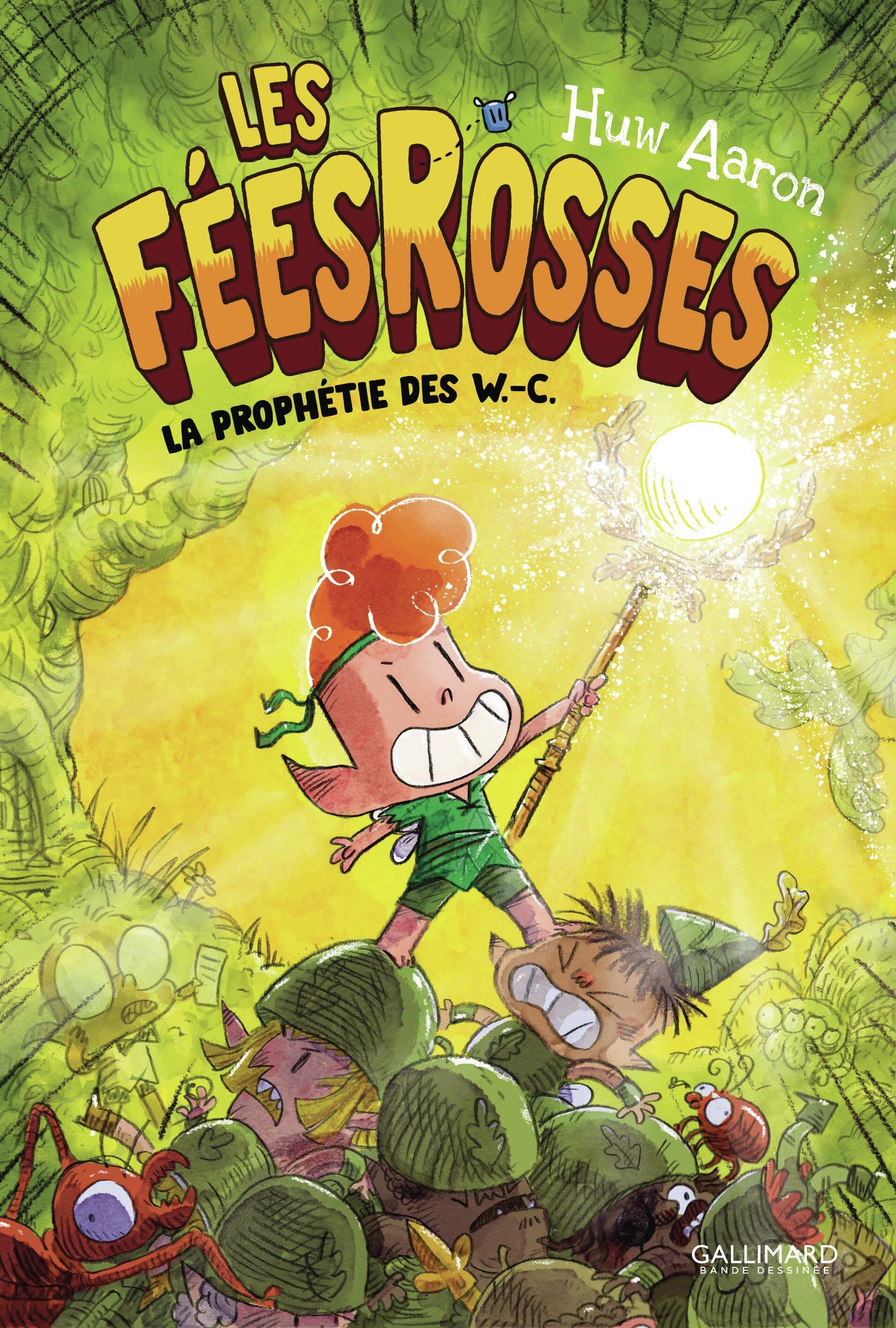 Les Fées Rosses -  HUW AARON, Huw Aaron - GALLIMARD BD