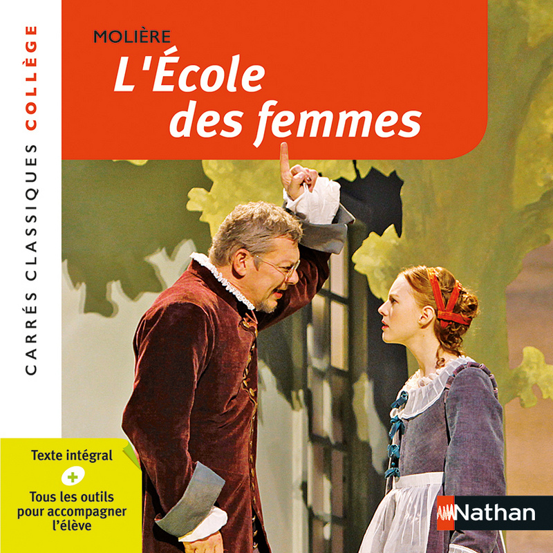 L'Ecole des femmes - Moliere - numéro 76 -  Molière - NATHAN