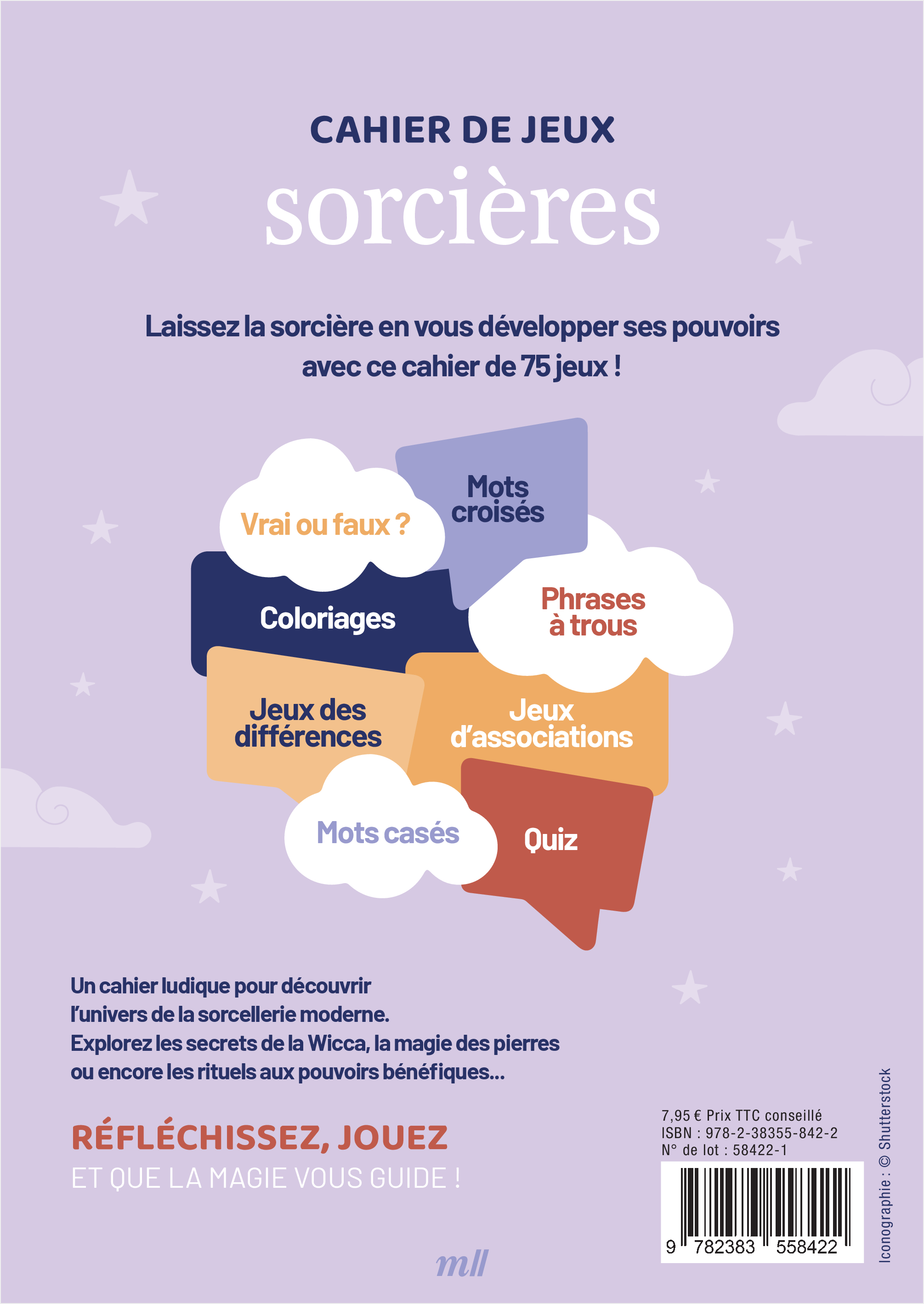 Cahier de jeux - Sorcières -  Collectif, Aurore MEYER - MERCILESLIVRES