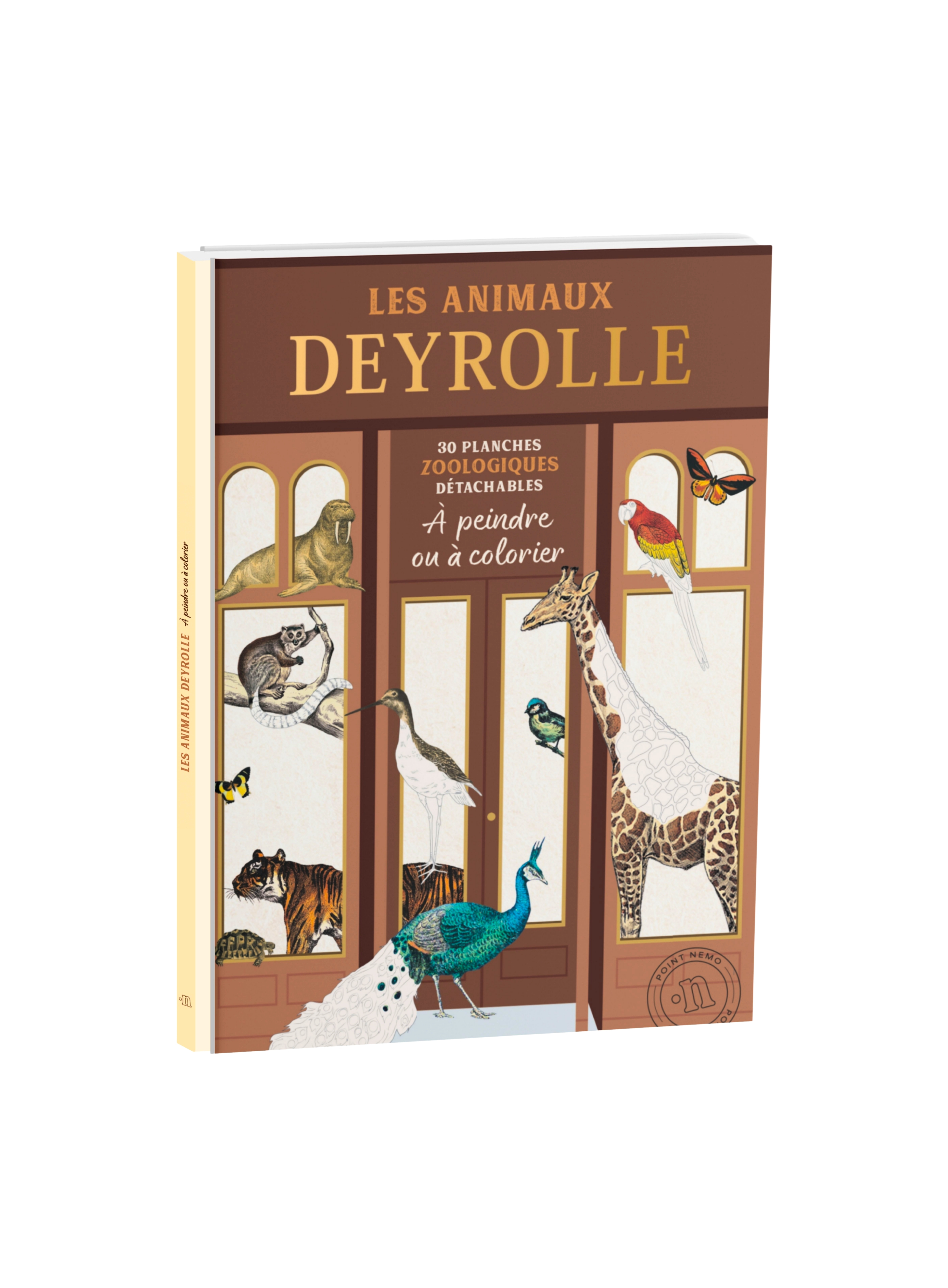 Les animaux Deyrolle à colorier -  Deyrolle - POINT NEMO
