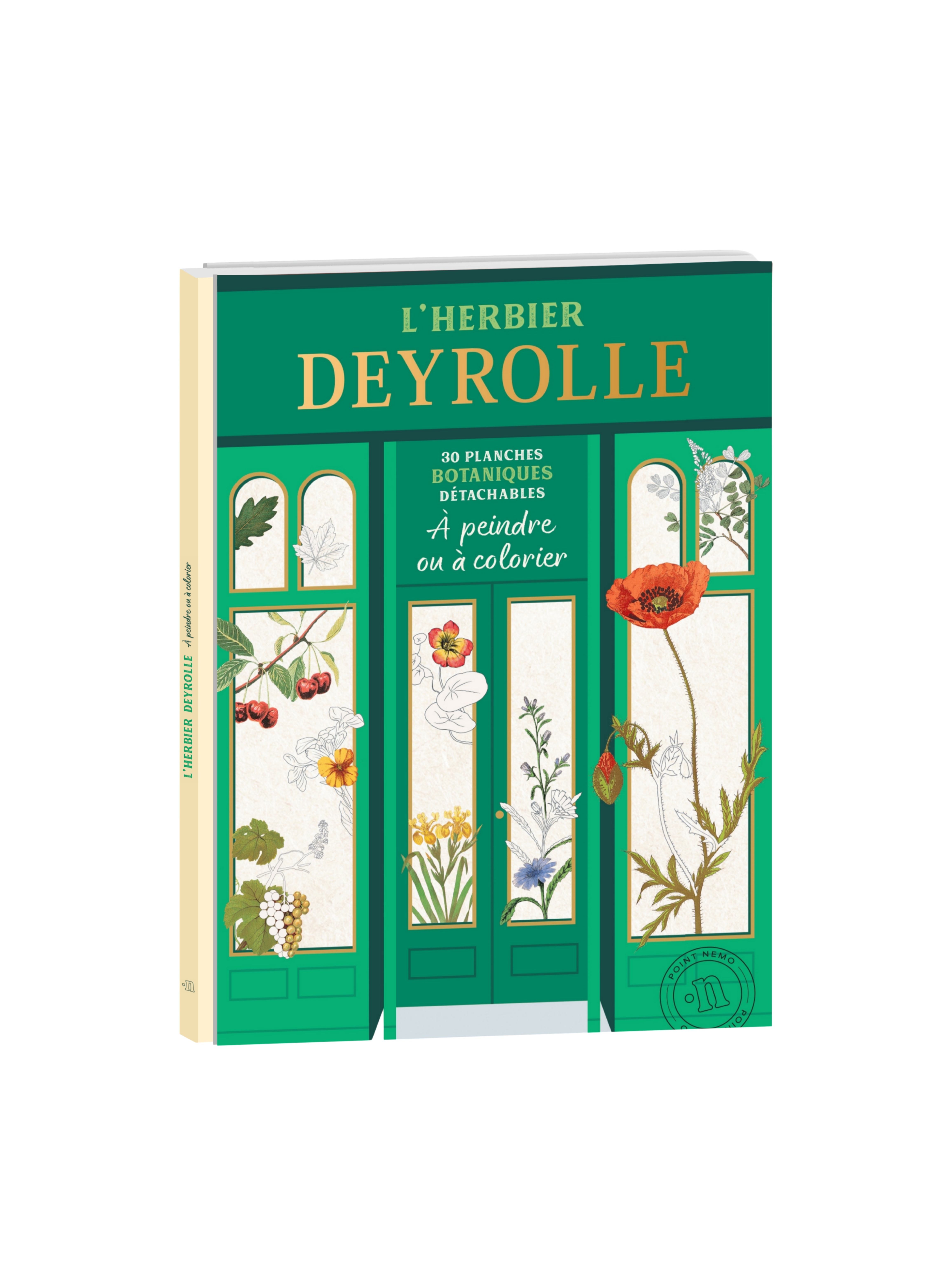 L’herbier Deyrolle à colorier -  Deyrolle - POINT NEMO