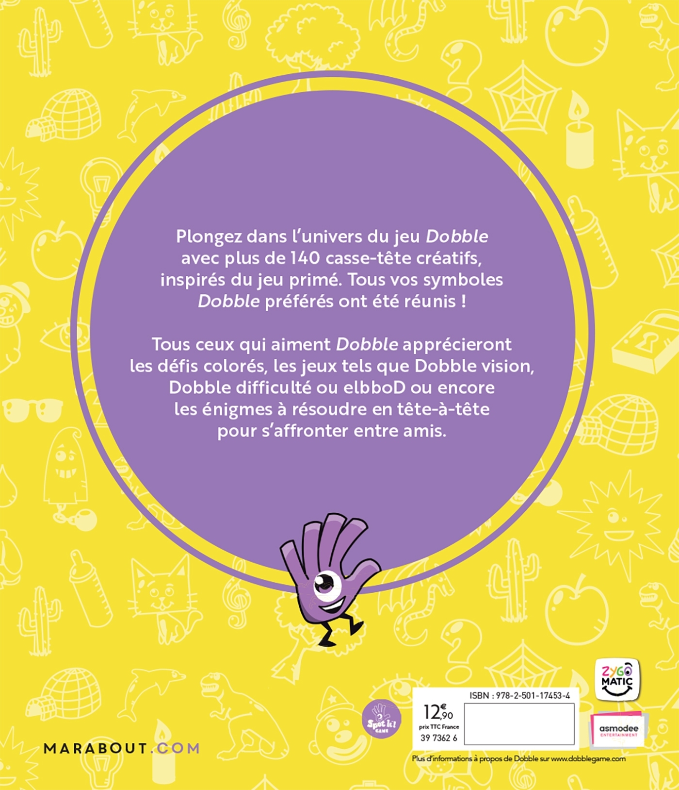 Dobble énigmes et casse-tête - ERICK ALEXANDERSON ROSAS - MARABOUT