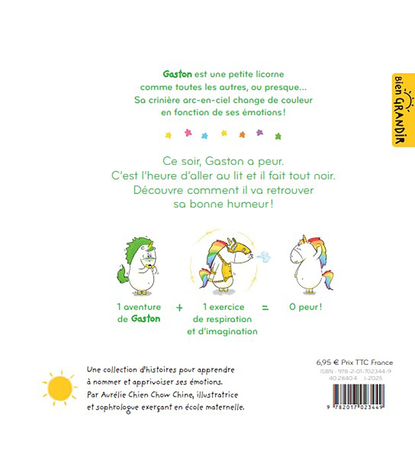 Gaston - J'ai peur avec figurine - Aurélie Chien Chow Chine - HACHETTE ENFANT