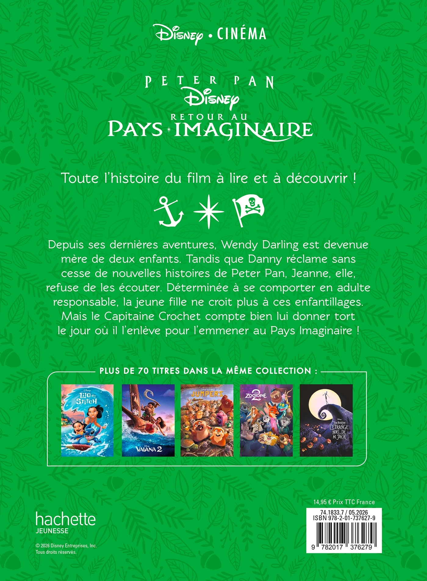 PETER PAN 2 - Disney Cinéma - L'histoire du film - Disney -  Disney - DISNEY HACHETTE