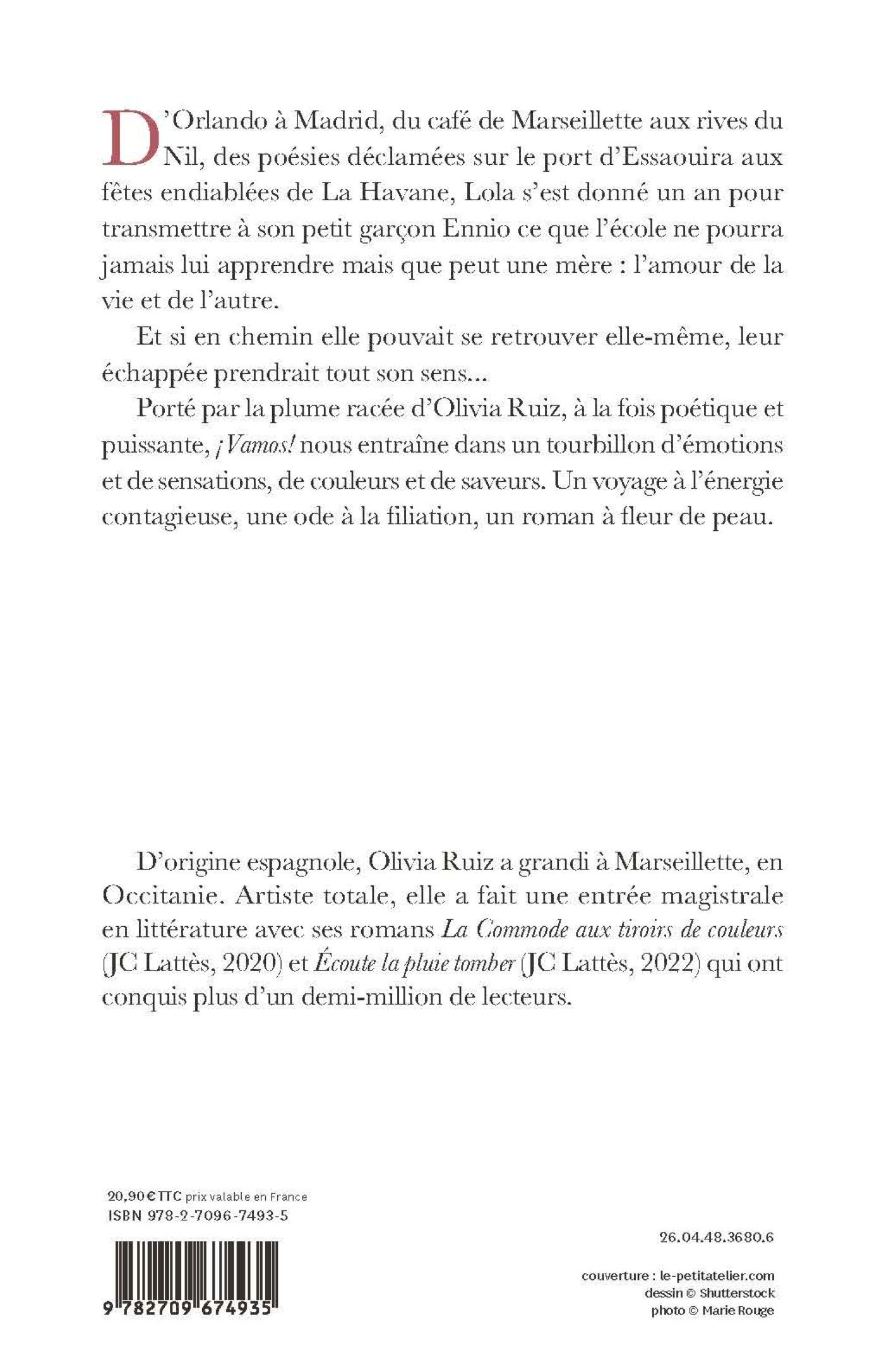 Vamos - Olivia Ruiz,  A venir - LATTES