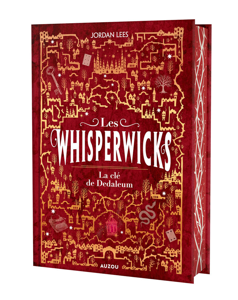 Les Whisperwicks - Tome 3 La clé de Dedaleum - édition reliée collector - Jordan LEES - AUZOU