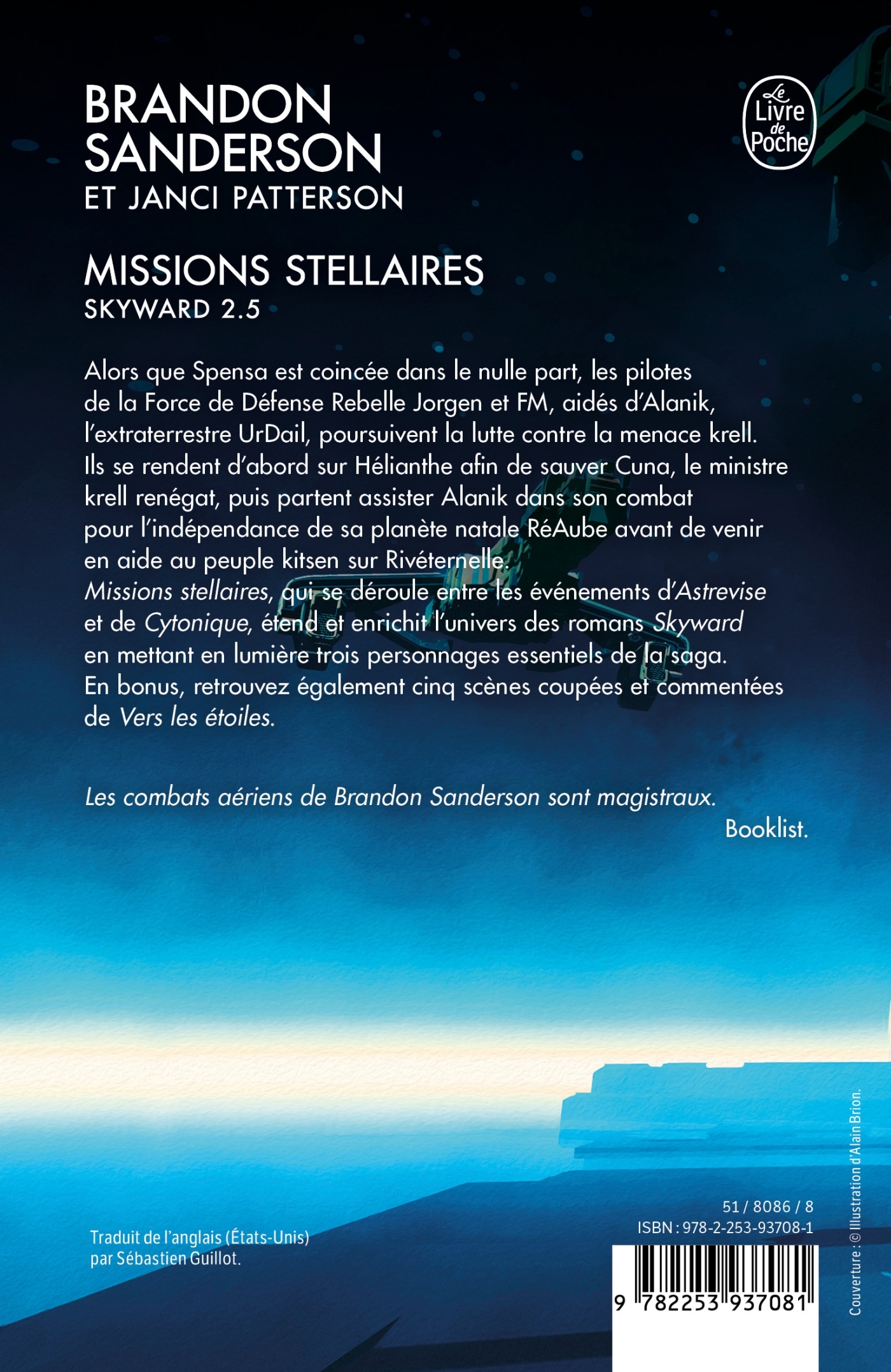Missions stellaires (Skyward, Tome 2.5) - Brandon Sanderson, Janci Patterson,  SANDERSON-B+PATTERSON-J - LGF