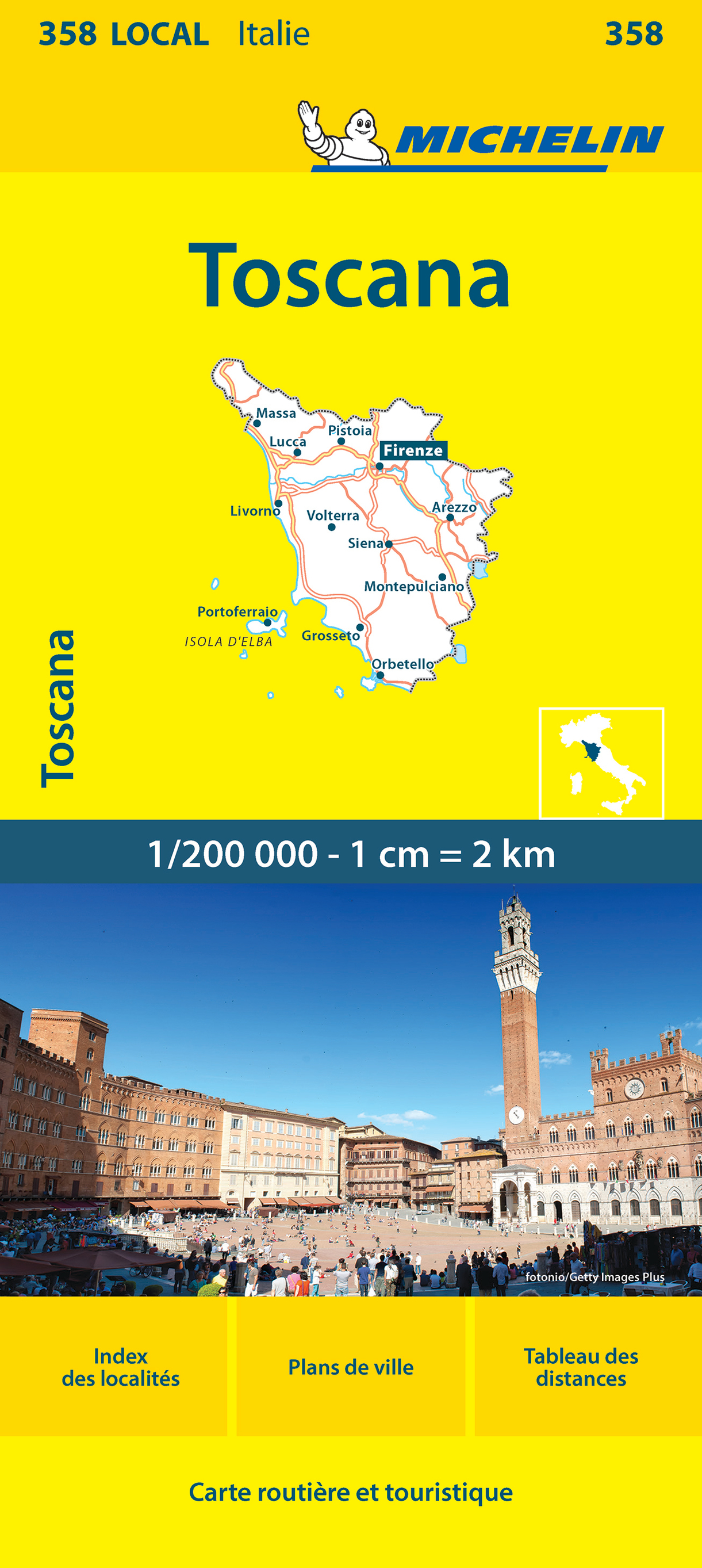 Carte Départementale Toscana - XXX - MICHELIN