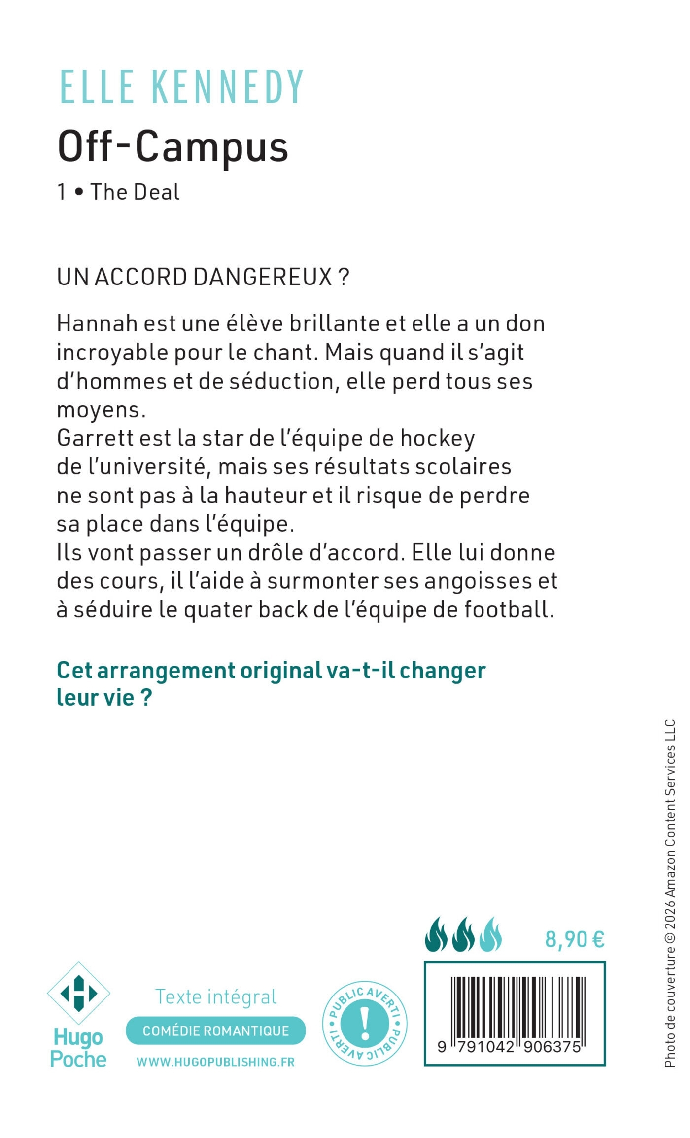 The Deal - Off-Campus Tome 1 - Elle Kennedy - HUGO POCHE
