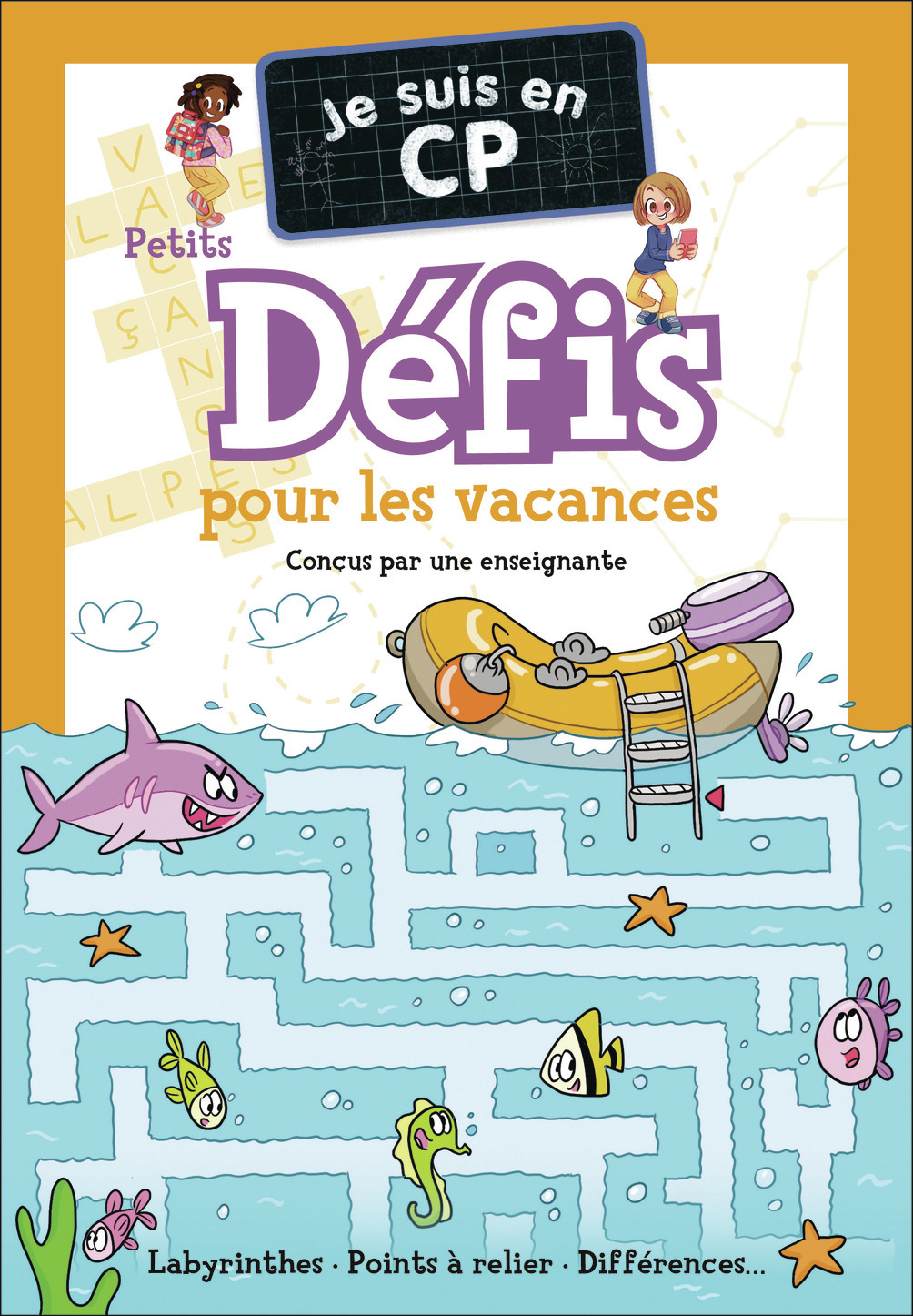 Je suis en CP - Je suis en CP - Petits défis pour les vacances -  Magdalena - PERE CASTOR