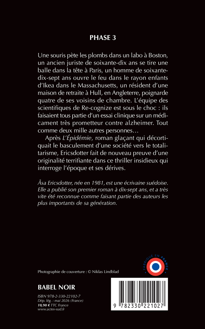 Phase 3 - Åsa Ericsdotter - ACTES SUD