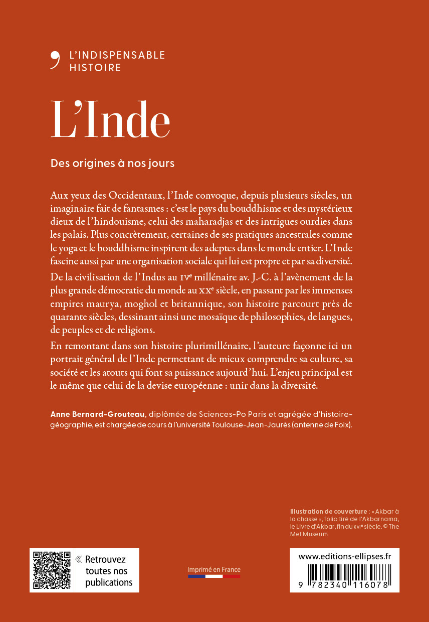 L'Inde - Anne Bernard-Grouteau - ELLIPSES