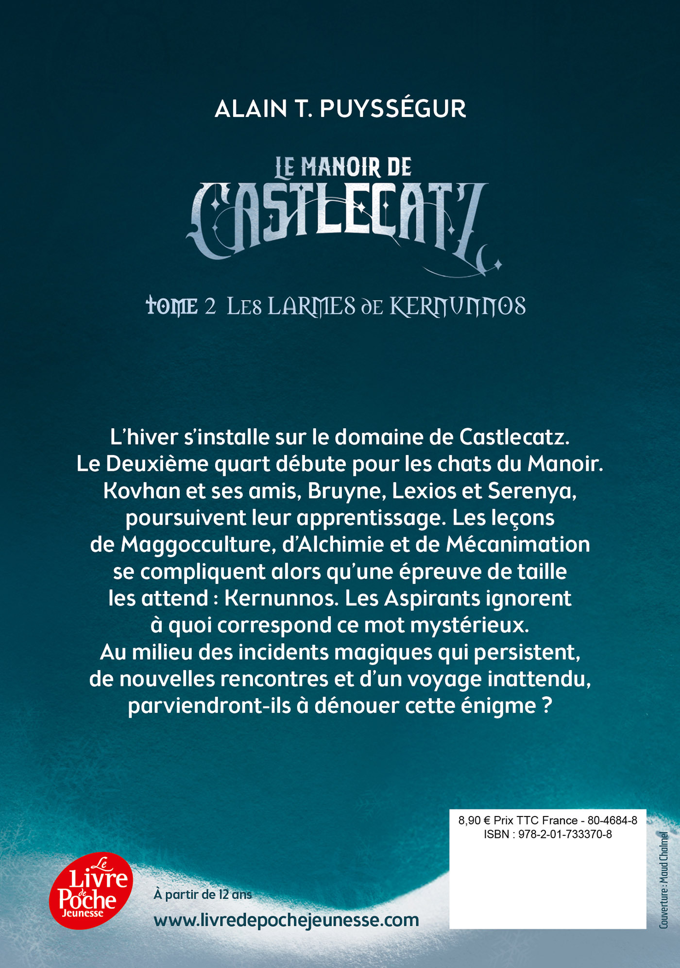 Le manoir de Castlecatz - Tome 2 - Alain T. Puyssegur - POCHE JEUNESSE