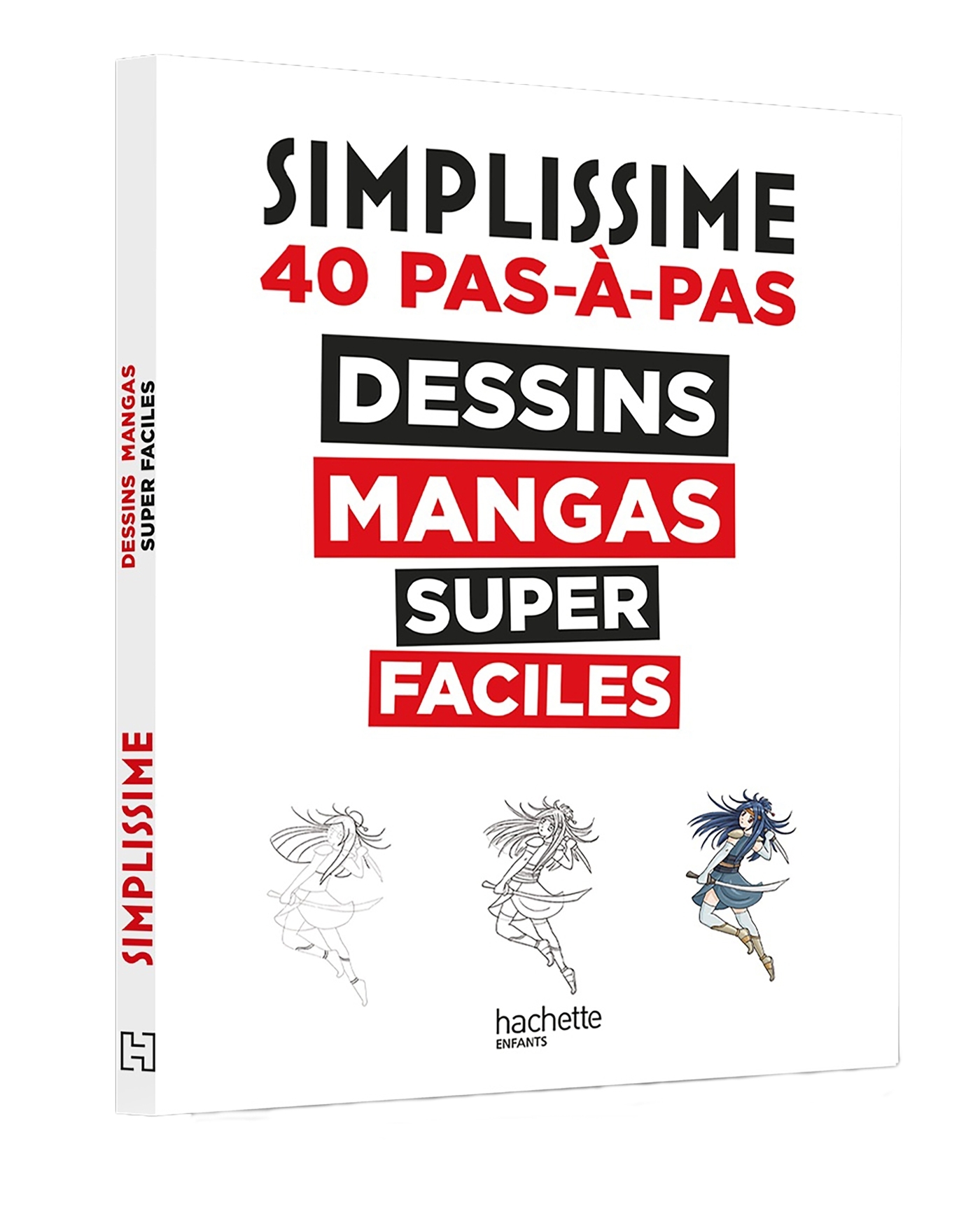 Simplissime - Dessins manga super faciles - JINDOROW - HACHETTE ENFANT