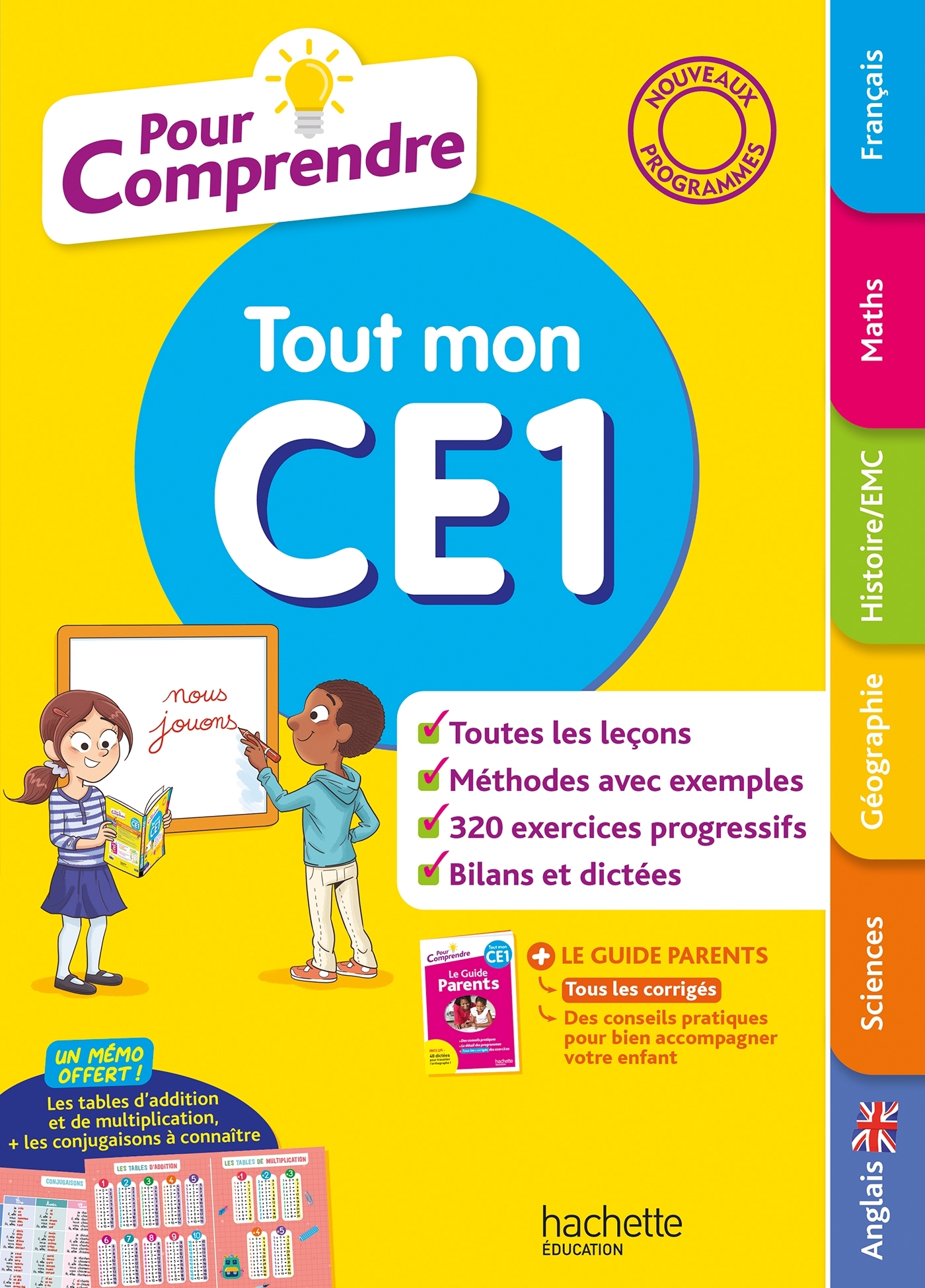 Pour comprendre Tout mon CE1 - Frédérique Beau, Pauline Bodeau, Séverine Chatelain, Magali Dieny, Pierre Dieny, Jack Guichard, Pascale Huet - HACHETTE EDUC