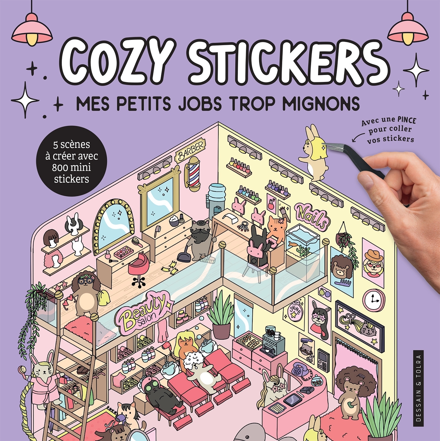 Cozy stickers - Mes petits jobs trop mignons -  - DESSAIN TOLRA