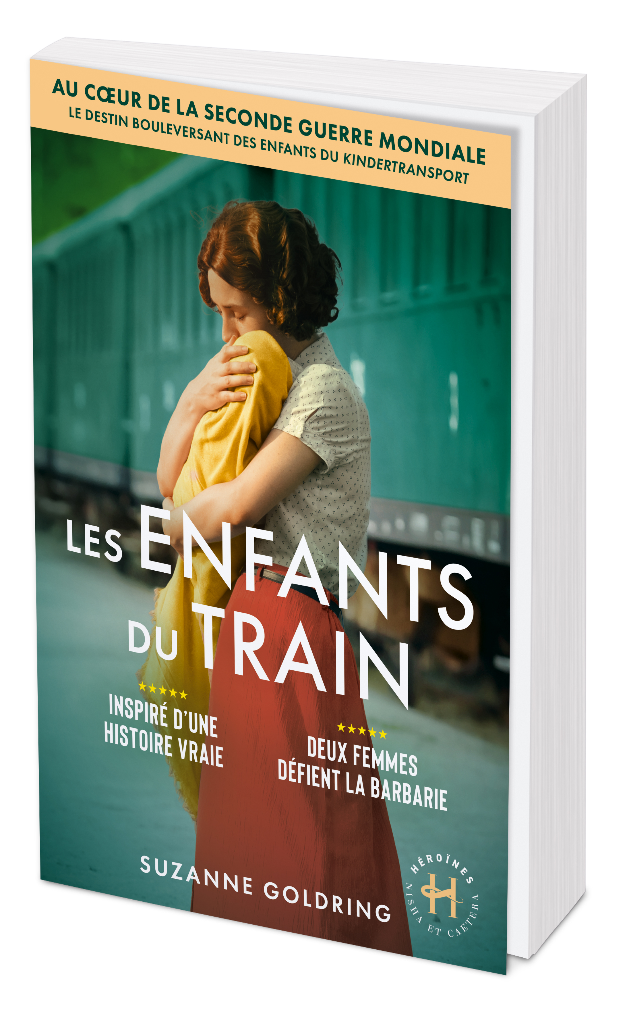 Les enfants du train - Suzanne Goldring - NISHA EDITIONS