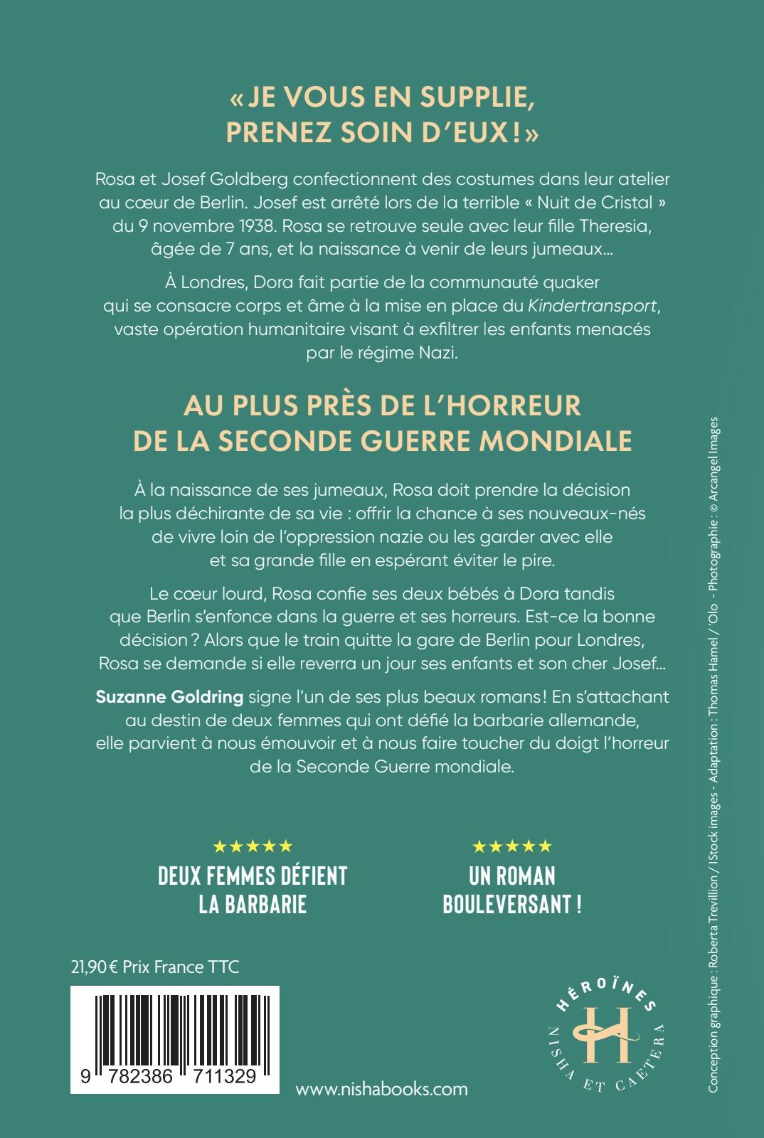 Les enfants du train - Suzanne Goldring - NISHA EDITIONS