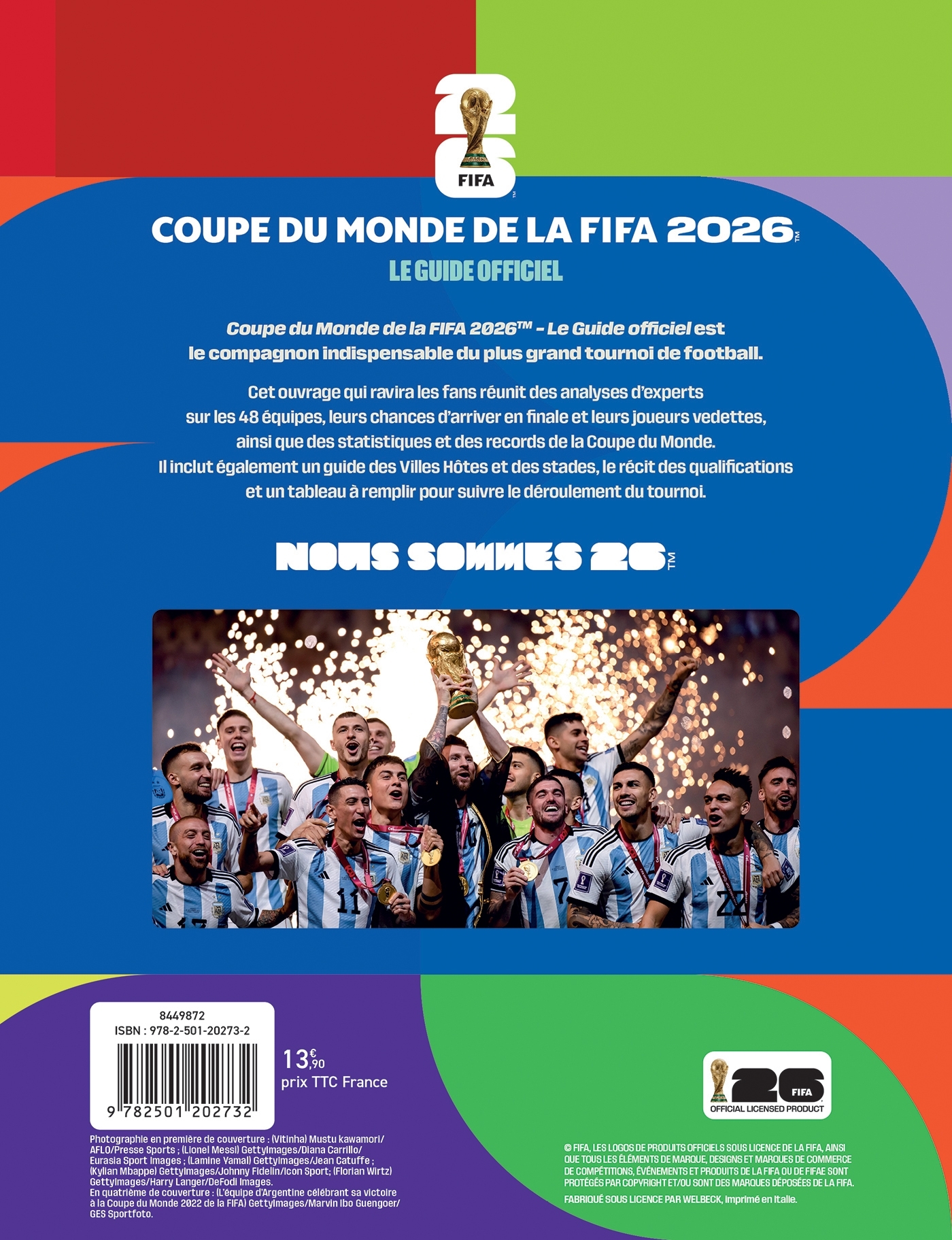 Le guide officiel de la Coupe du Monde de la FIFA 2026 -  - MARABOUT