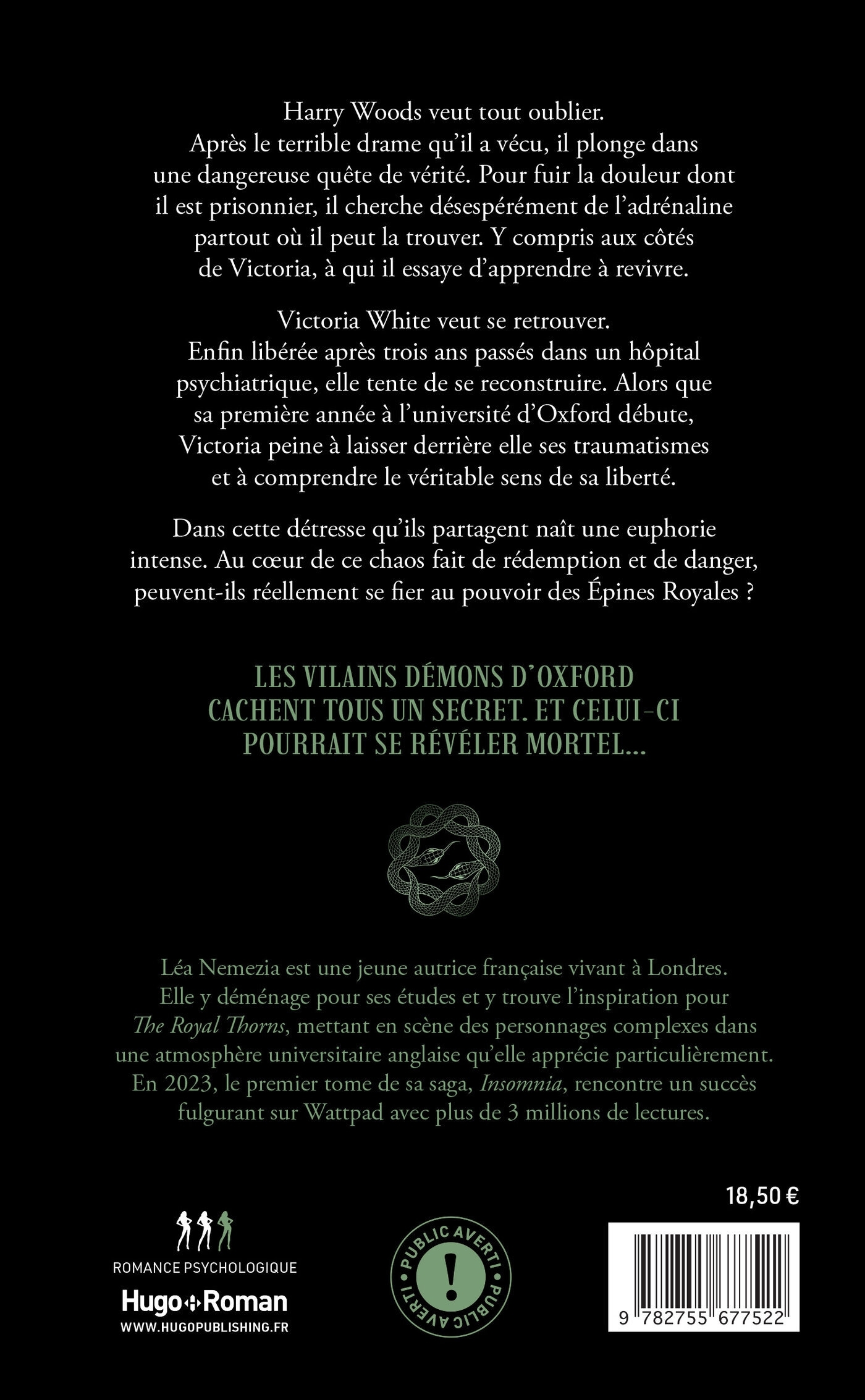 Euphoria - The Royal Thorns - Tome 03 - Léa Nemezia - HUGO ROMAN