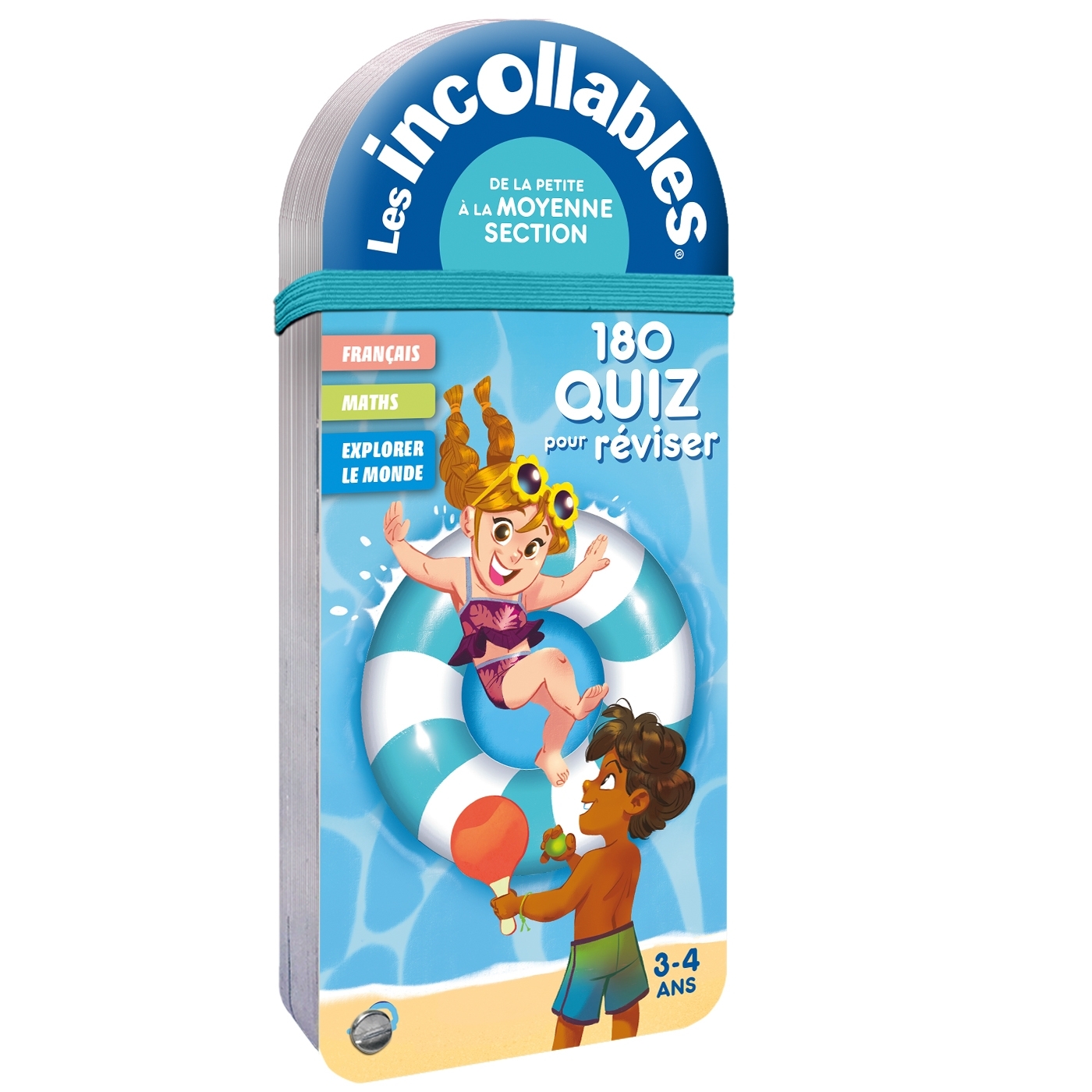 Les Incollables - 180 quiz pour réviser - De la PS à la MS - 3/4 ans -  Play Bac Éditions - PLAY BAC