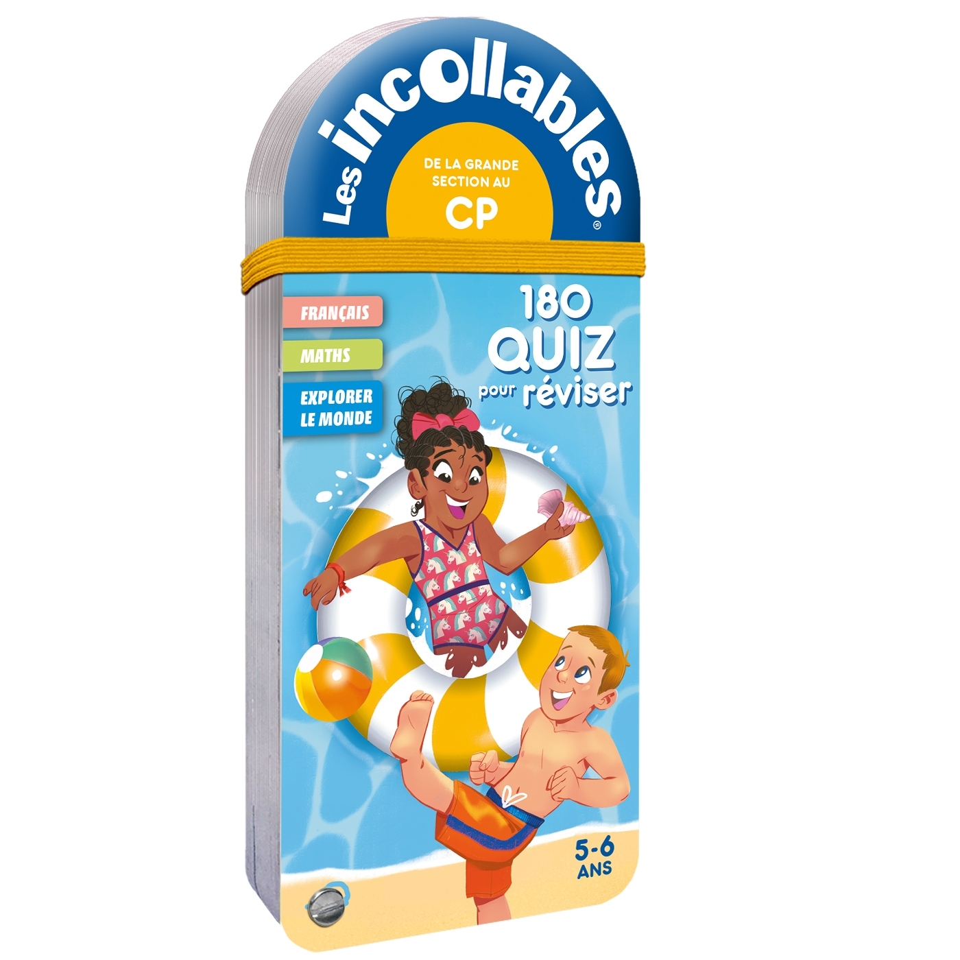 Les Incollables - 180 quiz pour réviser - De la GS au CP - 5/6 ans -  Play Bac Éditions - PLAY BAC