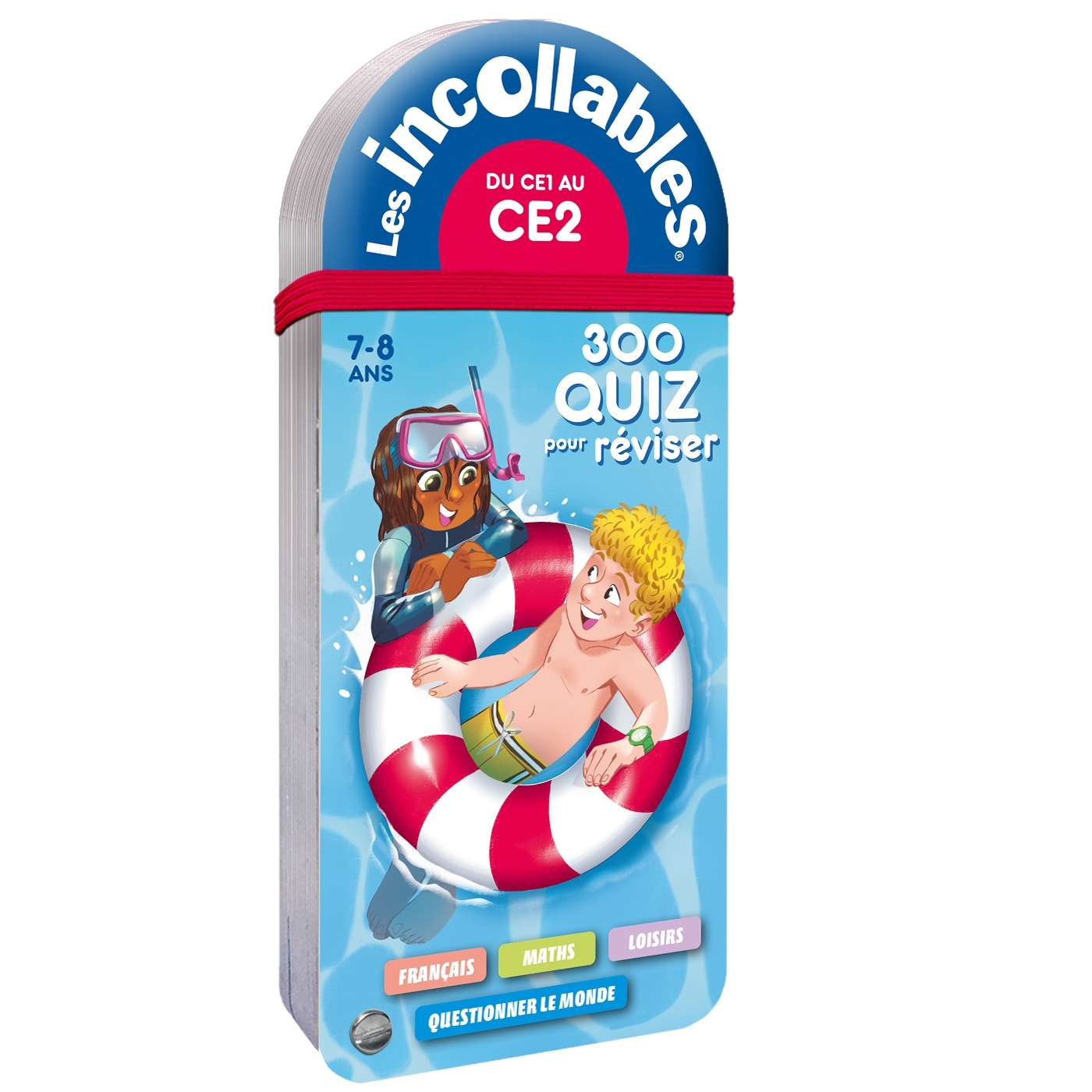 Les Incollables - 300 quiz pour réviser - Du CE1 au CE2 - 7/8 ans -  Play Bac Éditions - PLAY BAC