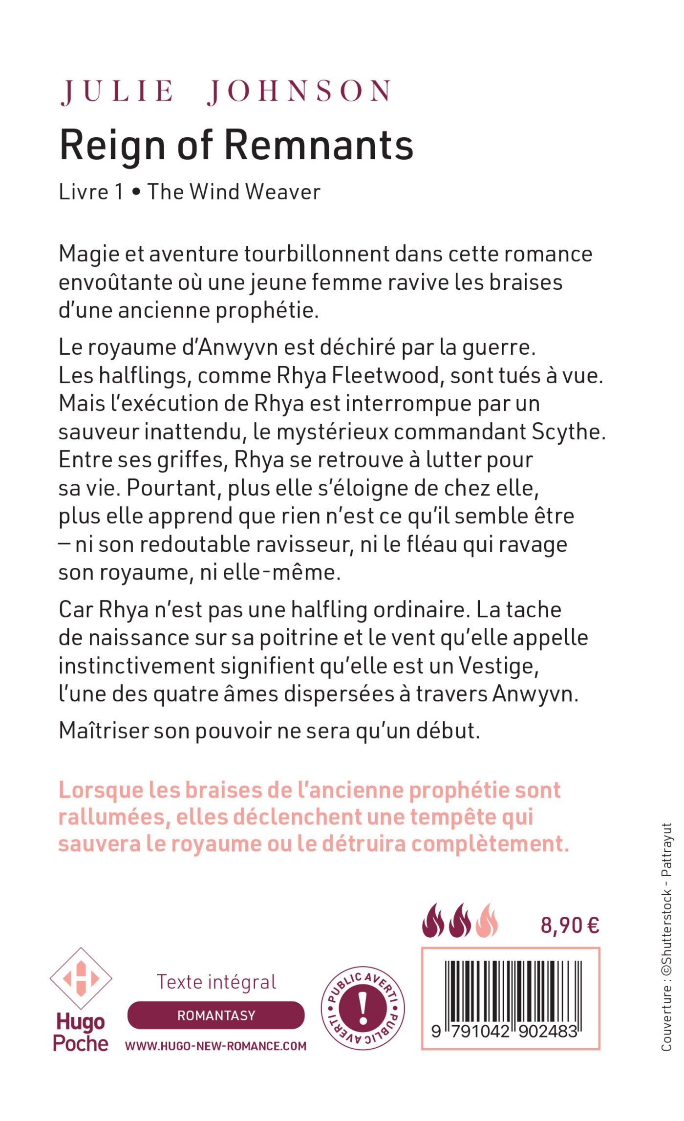The Wind Weaver - Version française - Julie Johnson - HUGO POCHE