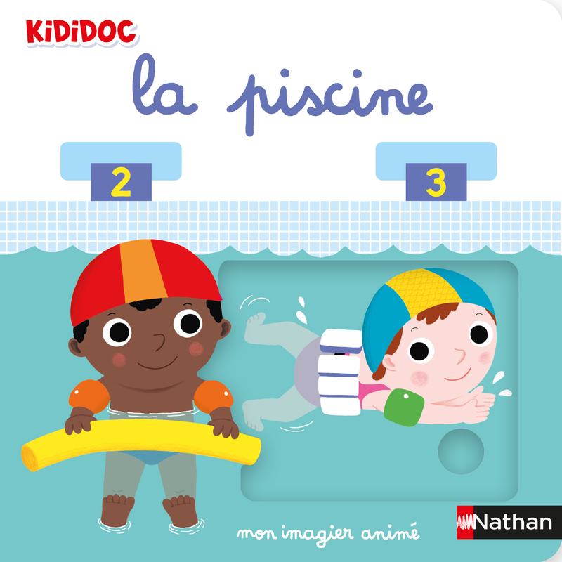 Mon Imagier animé la piscine -  - NATHAN