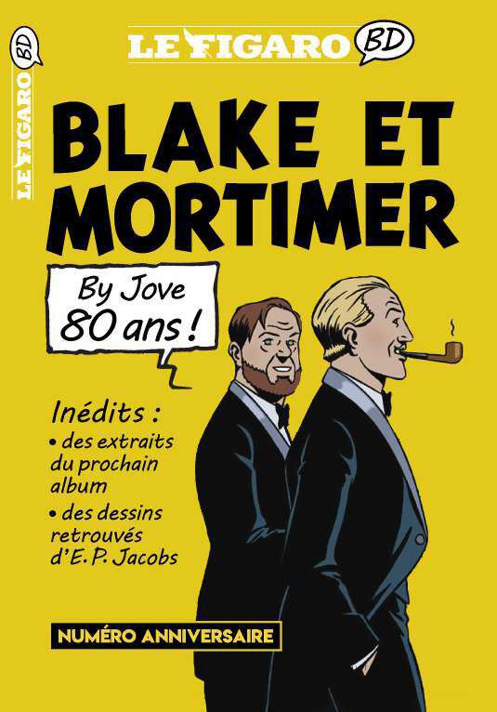 Blake et Mortimer ont 80 ans, bon anniversaire ! - Olivier Delcroix - STE DU FIGARO