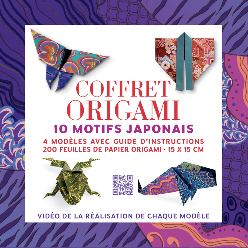 Coffret Origami 10 motifs japonais - Francesco Decio, Vanda Battaglia - NUINUI