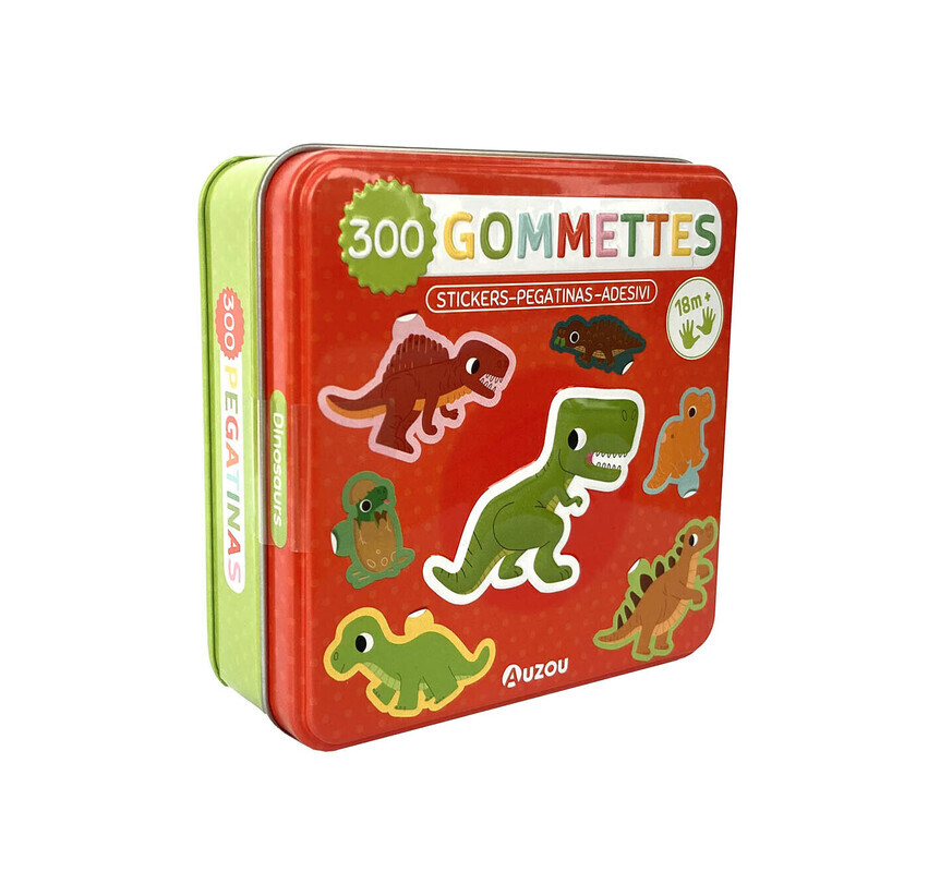 300 gommettes dinosaures -  - AUZOU