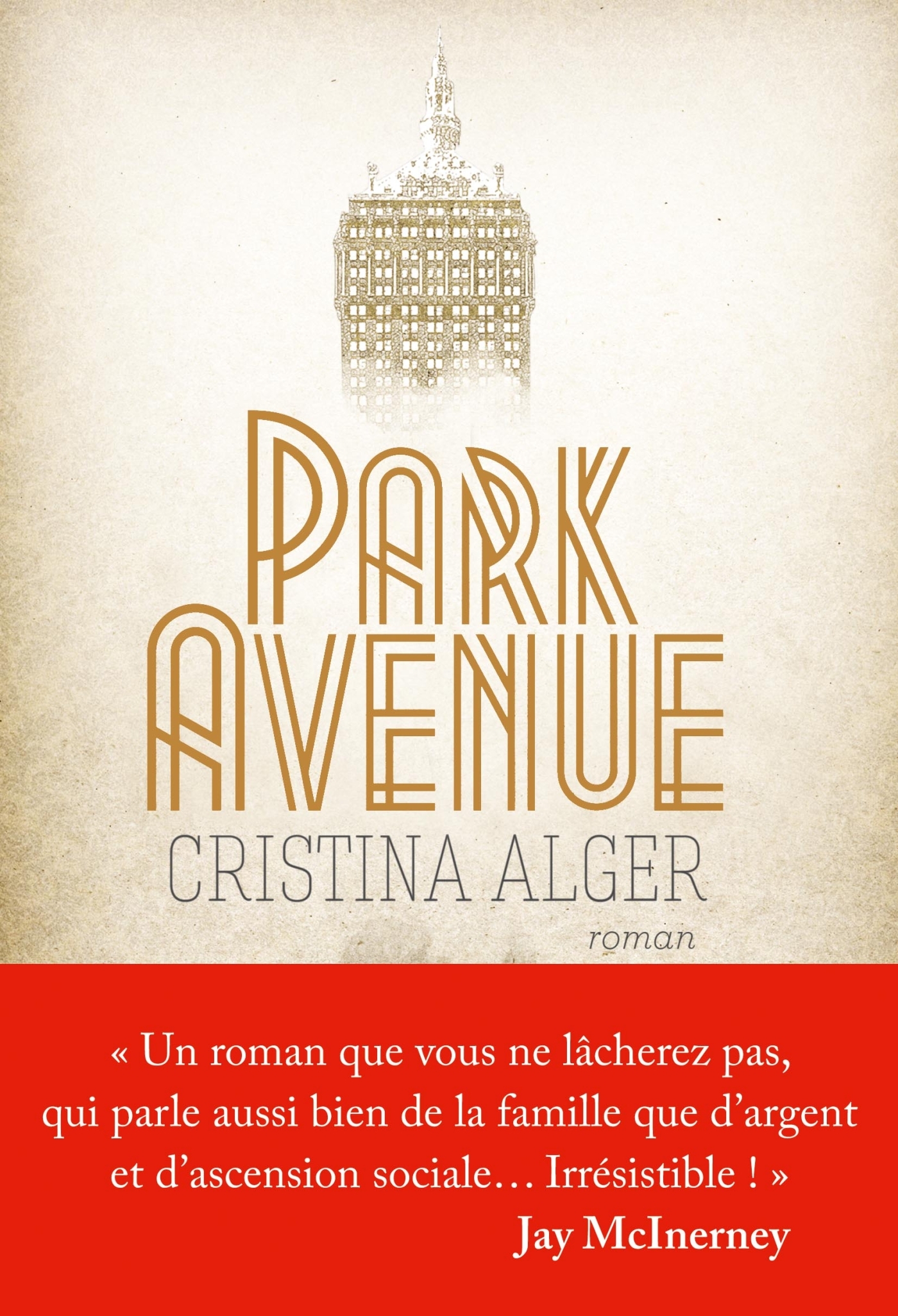 Park Avenue - Cristina Alger - ALBIN MICHEL