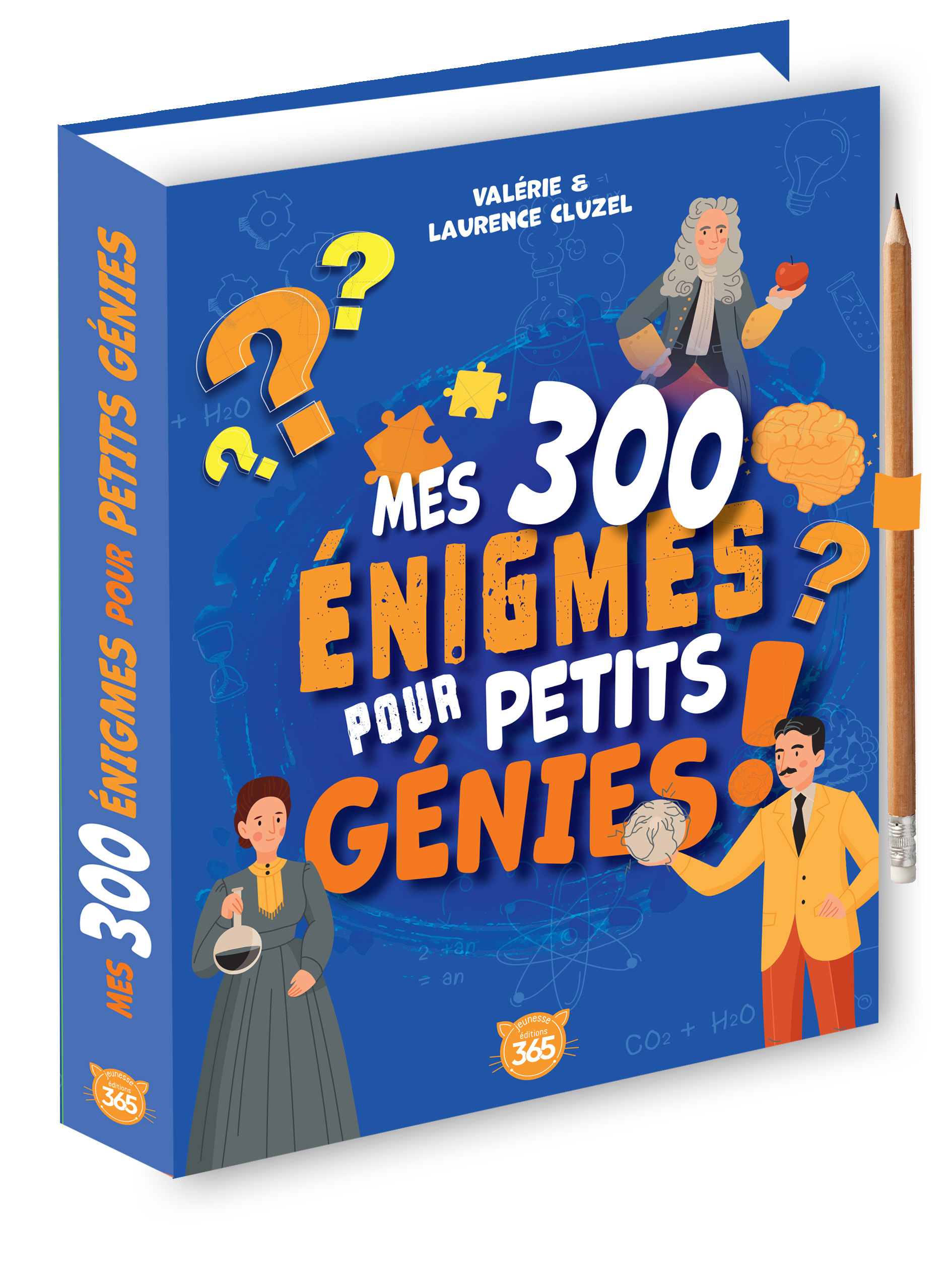 Mes 300 énigmes pour petits génies ! - Laurence Cluzel, Valérie Cluzel - 365 PARIS