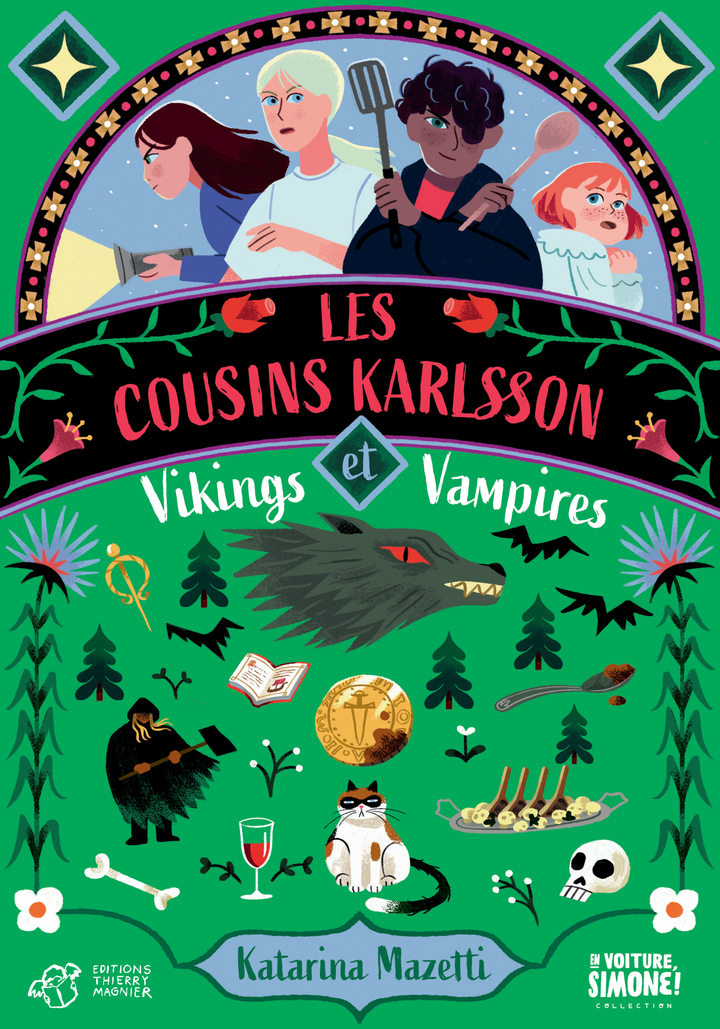 Les cousins Karlsson Tome 3 - Vikings et vampires - KATARINA MAZETTI - THIERRY MAGNIER