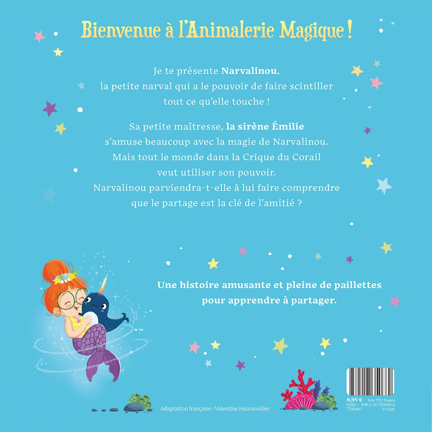 Narvalinou - L'Animalerie Magique -  - HACHETTE ENFANT