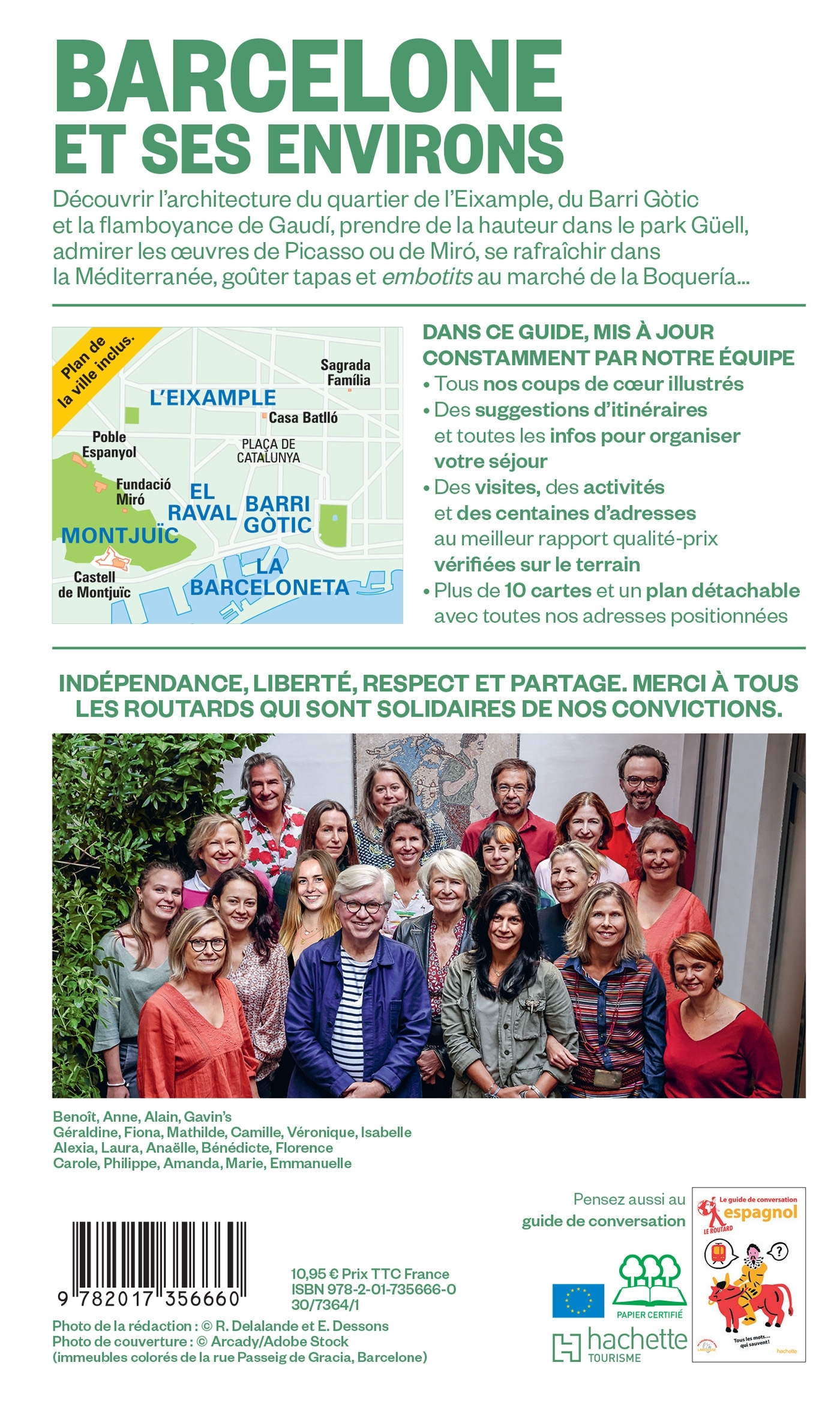 Guide du Routard Barcelone 2026/27 - ERICK ALEXANDERSON ROSAS,   - HACHETTE TOURI