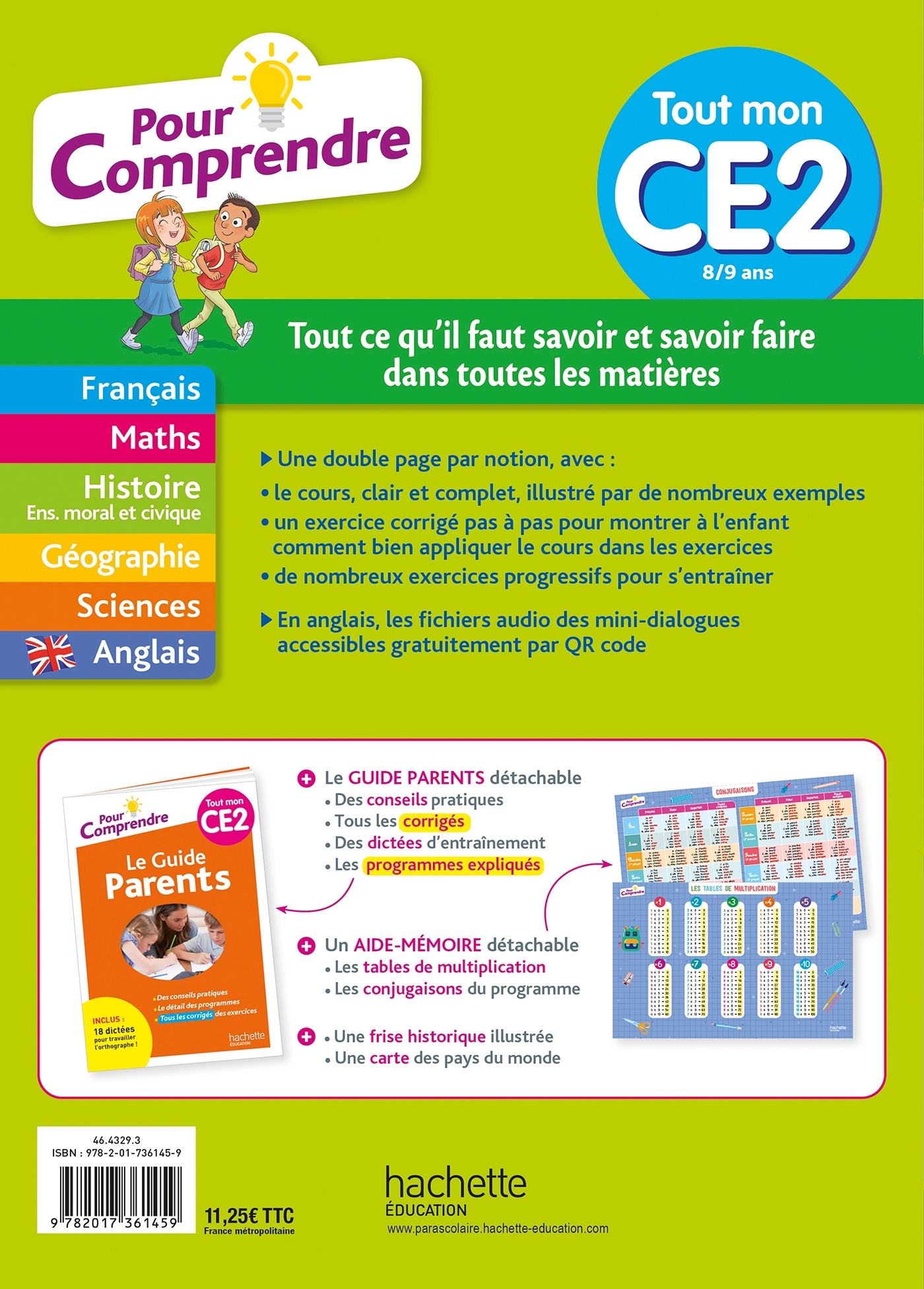 Pour comprendre Tout mon CE2 - Agathe Allisy, Pauline Bodeau, Marie-Laure Carpentier, Séverine Chatelain, Fabienne Dachet, Claire Faucon, Jack Guichard, Emmanuel Guimberteau, Pascale Huet - HACHETTE EDUC