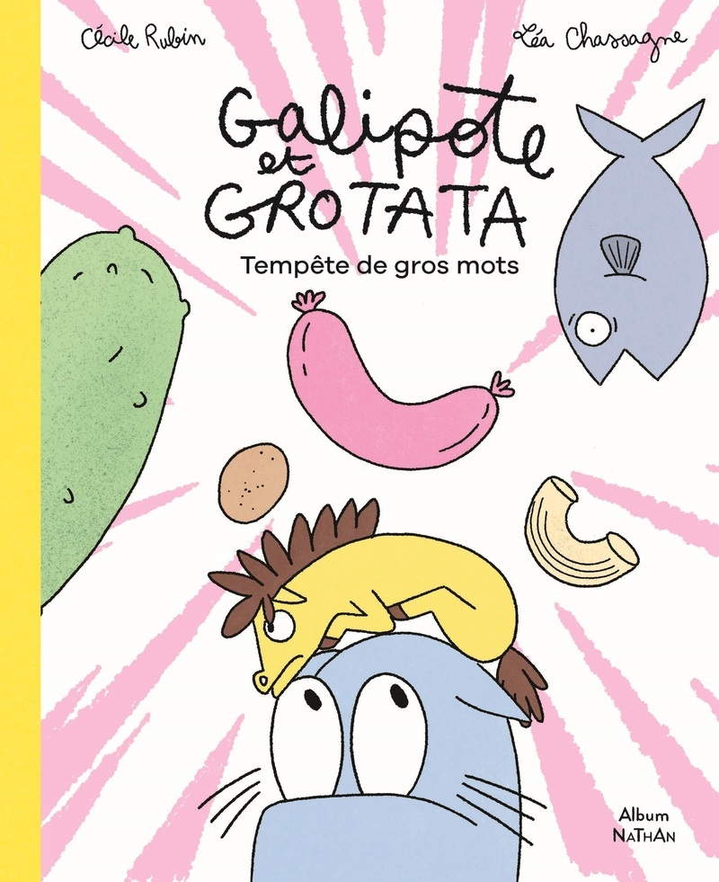 Galipote et Grotata - Tempête de gros mots - Cécile Rubin - NATHAN