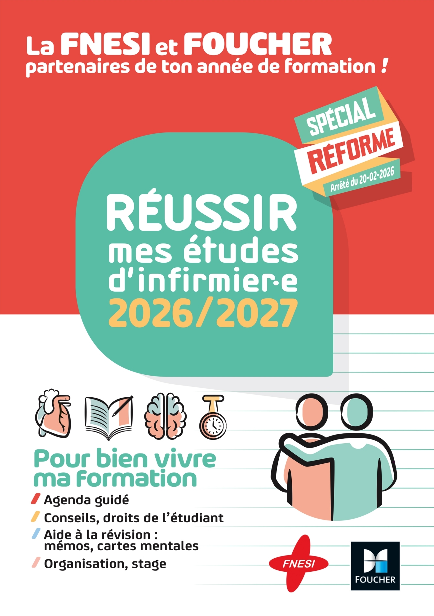Réussir mes études d'infirmier.e - DEI - Nouveau programme - 2026-2027 - Patrice Bourgeois, Sandrine Faure, André Le Texier, Yann Riou,  , Julie Malaterre, Magali Radigon, Lénaïck Ramage, Imane Agouti, Jérôme Brayer, Alexandre Caillon, Emmanuelle HAIRION 