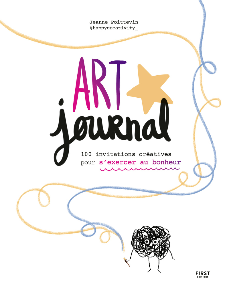 Art journal -  Happy creativity - FIRST