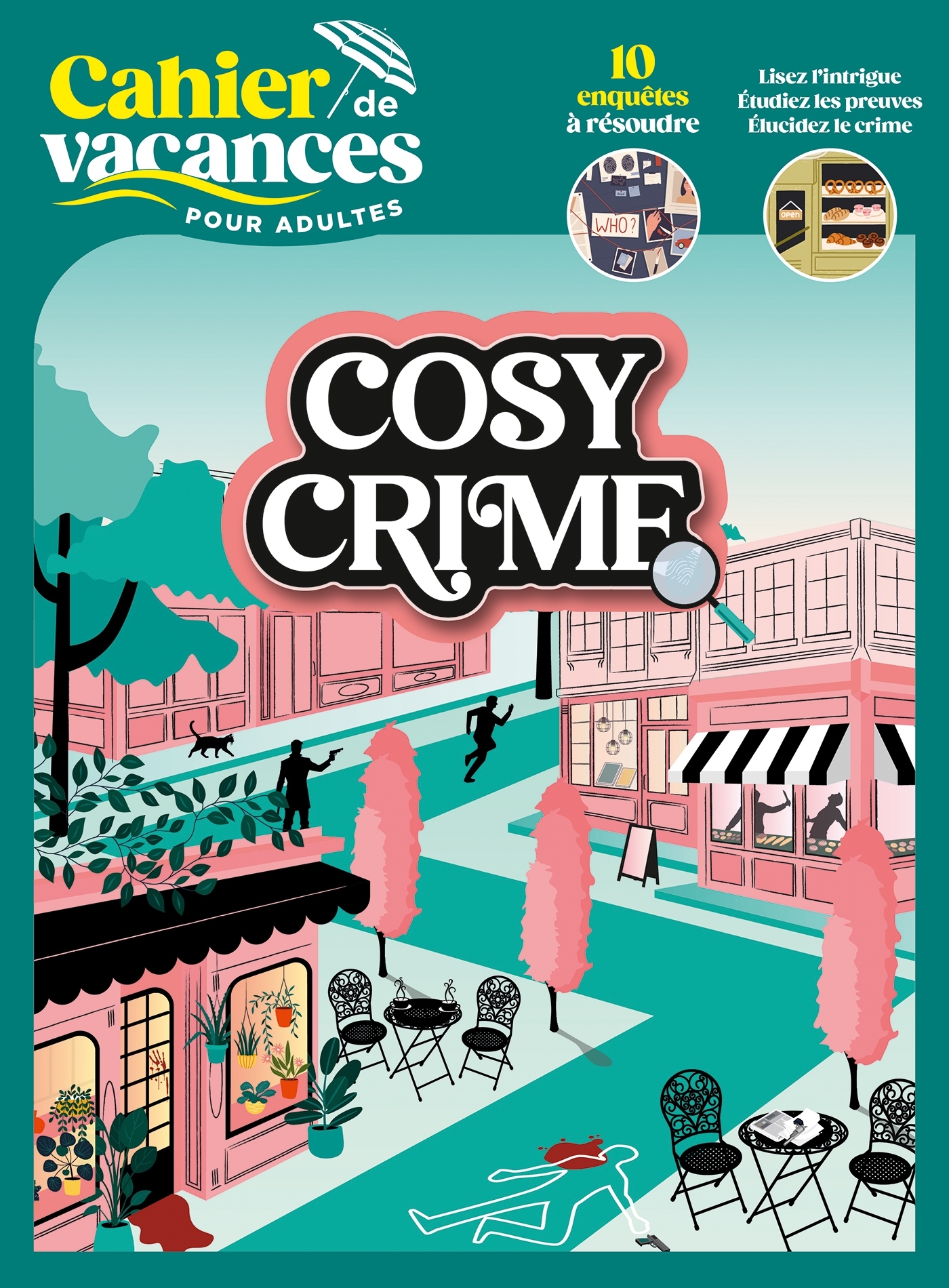 Cahier de vacances Cosy Crime - Lucile Jones - MARABOUT